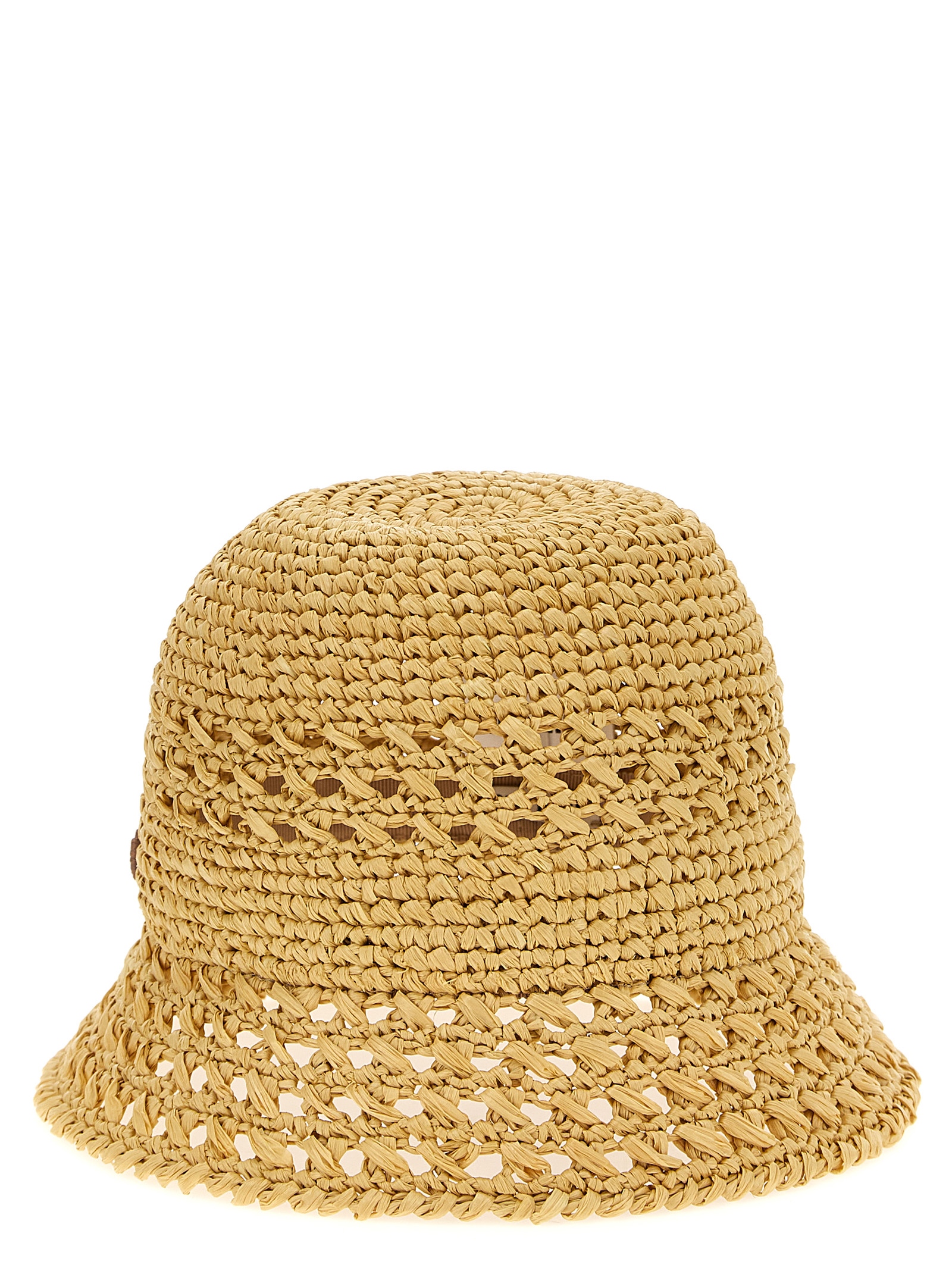 Crochet logo bucket hat 5HC2872DO1F0A5T (MIU MIU / 帽子 ) | MIU MIU (ミュウミュウ)