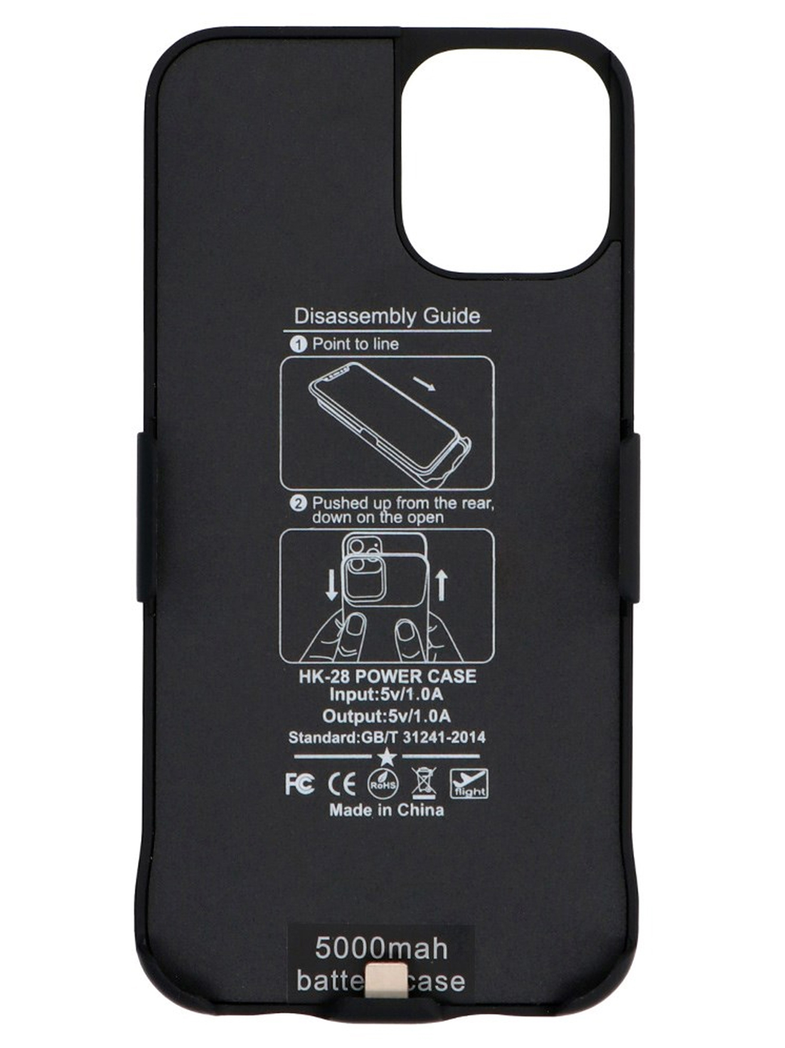 'Cf Mascotte' I-Phone 11 pro battery case 20AICFCIP11P002NERO (CHIARA FERRAGNI / テックアイテム ) | CHIARA FERRAGNI (キアラ フェラーニ)(1)