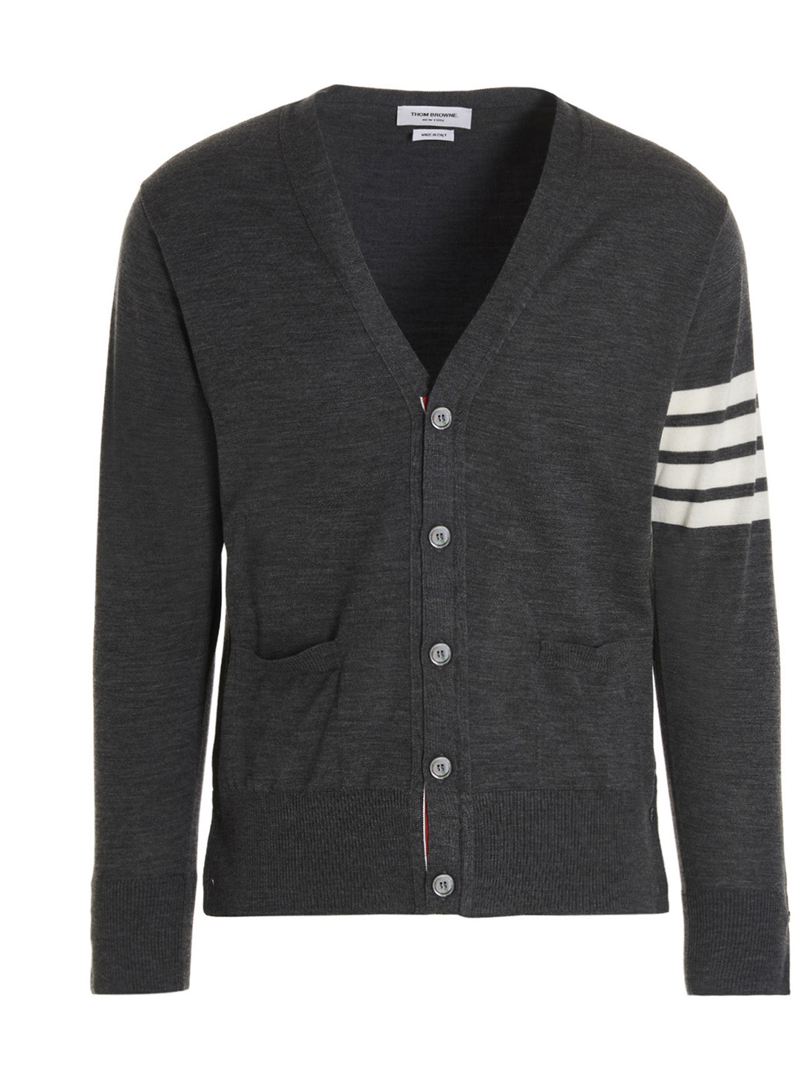 Merino wool cardigan MKC002AY1014038 (Thom Browne / ニット・セーター・カーディガン ) | Thom Browne (トム・ブラウン)