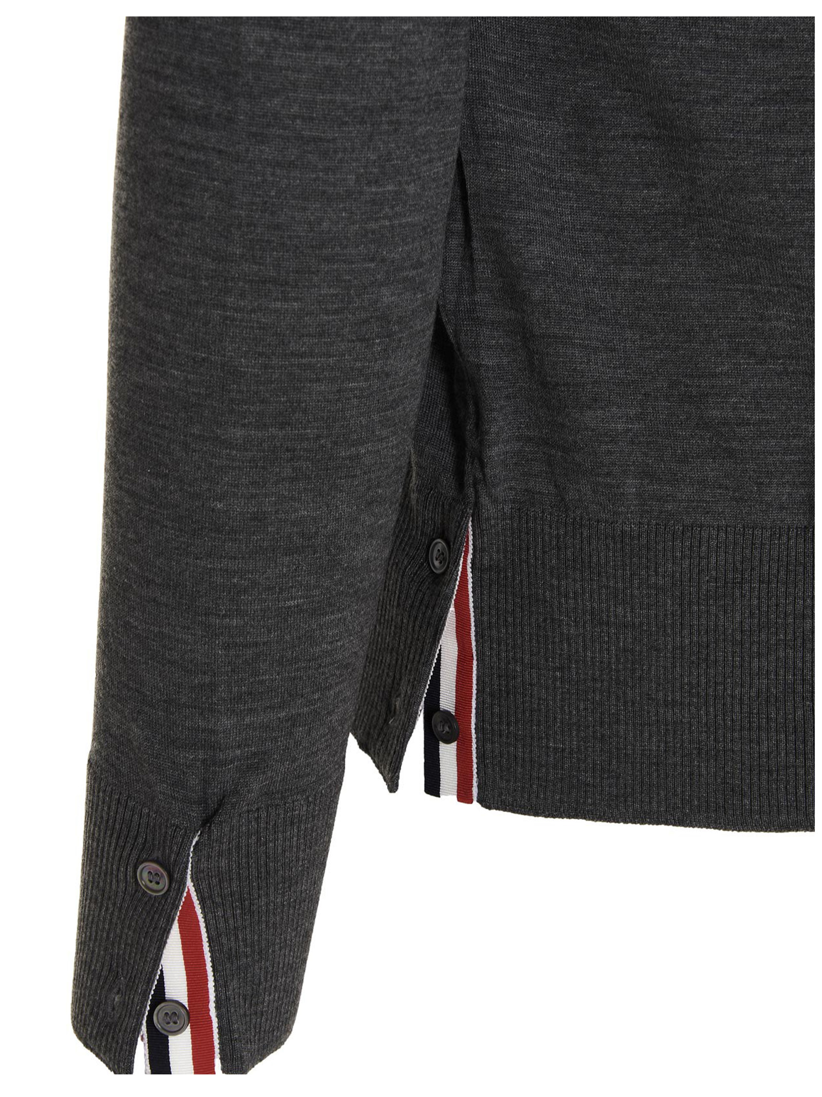 Merino wool cardigan MKC002AY1014038 (Thom Browne / ニット・セーター・カーディガン ) | Thom Browne (トム・ブラウン)(3)