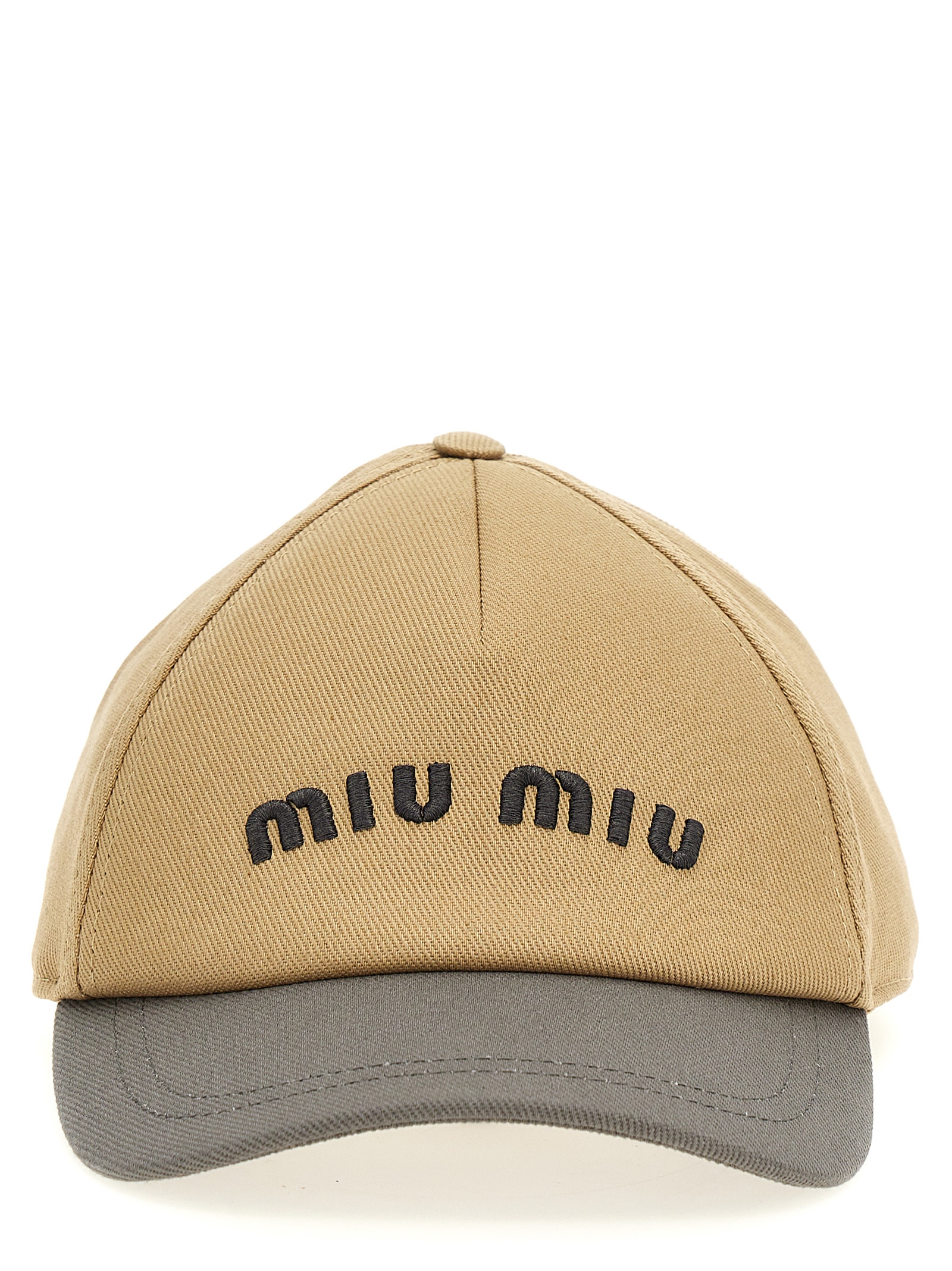 Logo cap 5HC179ACQ1F04BS (MIU MIU / 帽子 ) | MIU MIU (ミュウミュウ)