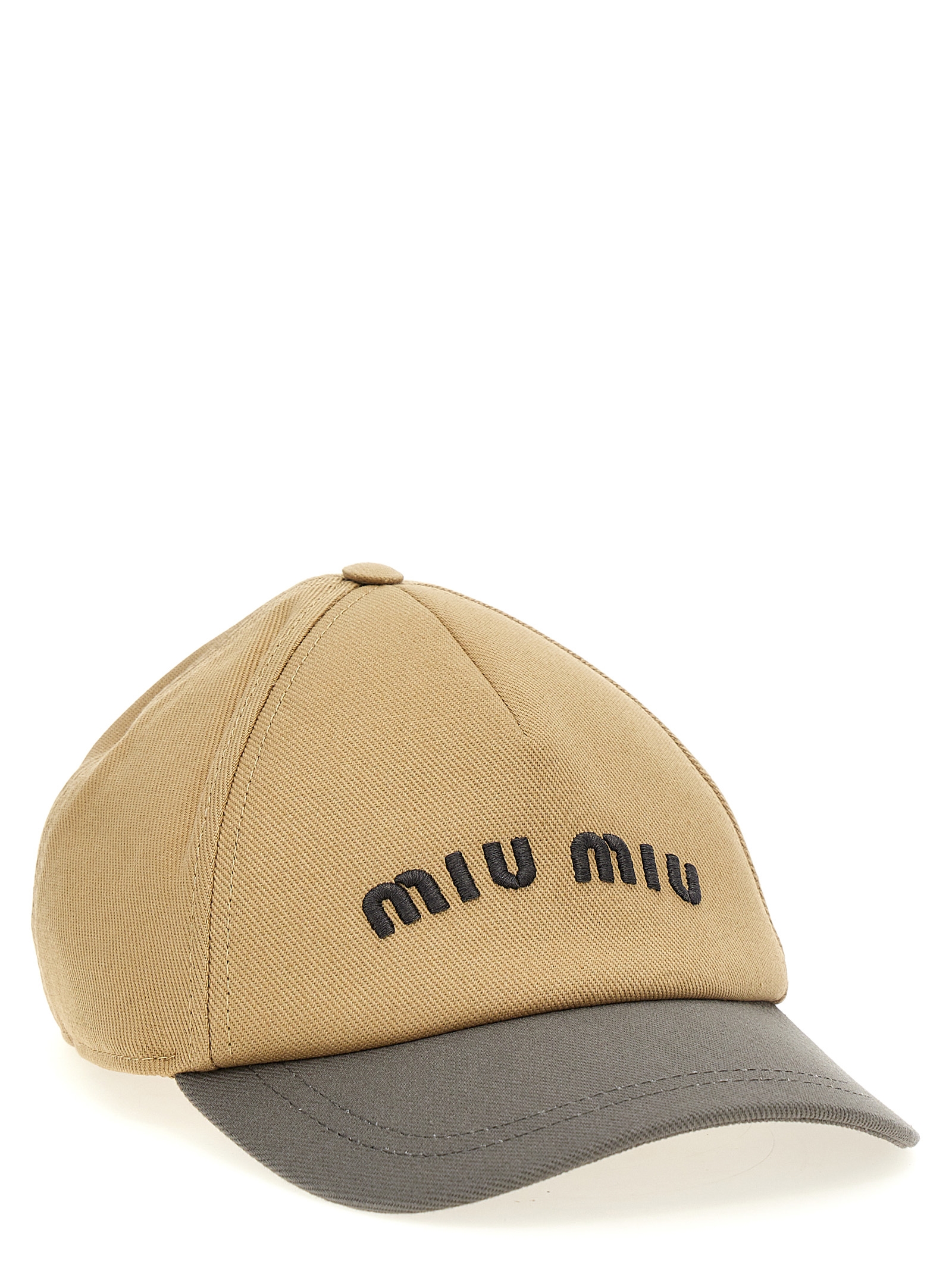Logo cap 5HC179ACQ1F04BS (MIU MIU / 帽子 ) | MIU MIU (ミュウミュウ)(1)