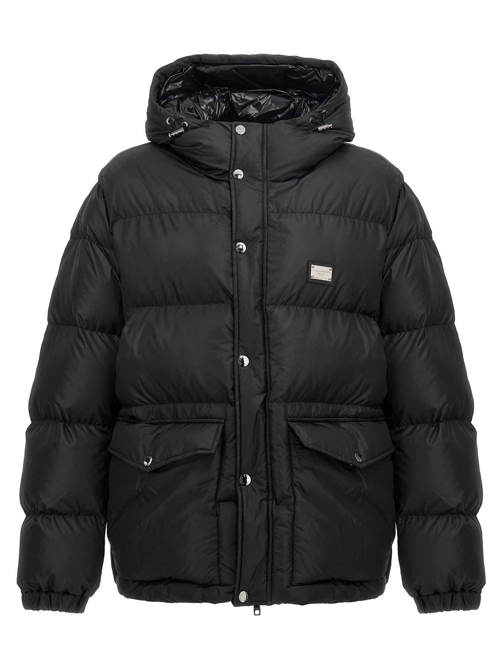 Logo plate down jacket G9AOKTGG781N0000 (Dolce & Gabbana / ダウンジャケット・コート ) | Dolce & Gabbana (ドルチェガッバーナ)