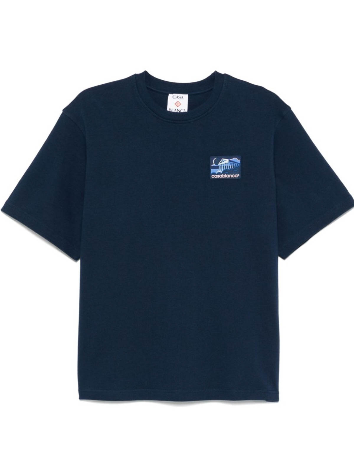 Greek Temple Rubber Patch Oversized T-Shirt MPS25JTS02701 (Casablanca / Tシャツ・カットソー ) | Casablanca (カサブランカ)(1)