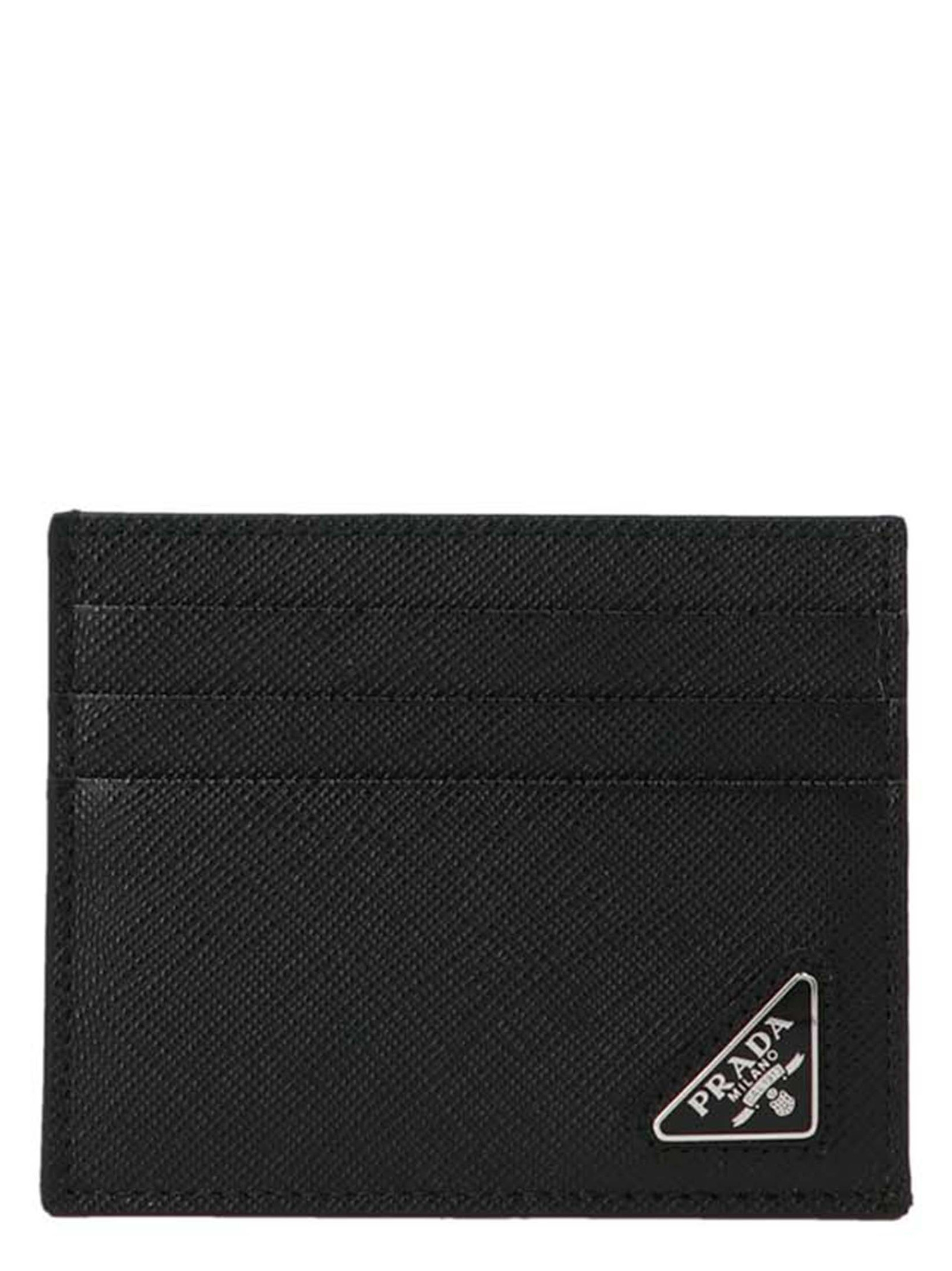 Logo leather card holder 2MC223QHHF0002 (Prada / 財布・カードケース ) | Prada (プラダ)