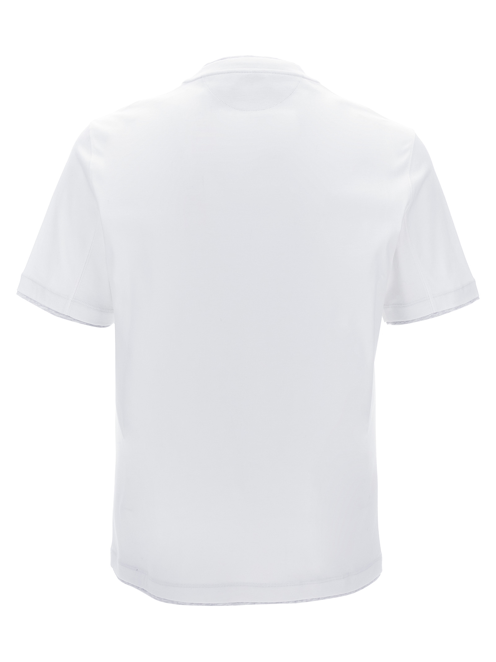 Logo layered T-shirt M0B137427GCA819 (Brunello Cucinelli / Tシャツ・カットソー ) | Brunello Cucinelli (ブルネロ・クチネリ)(1)