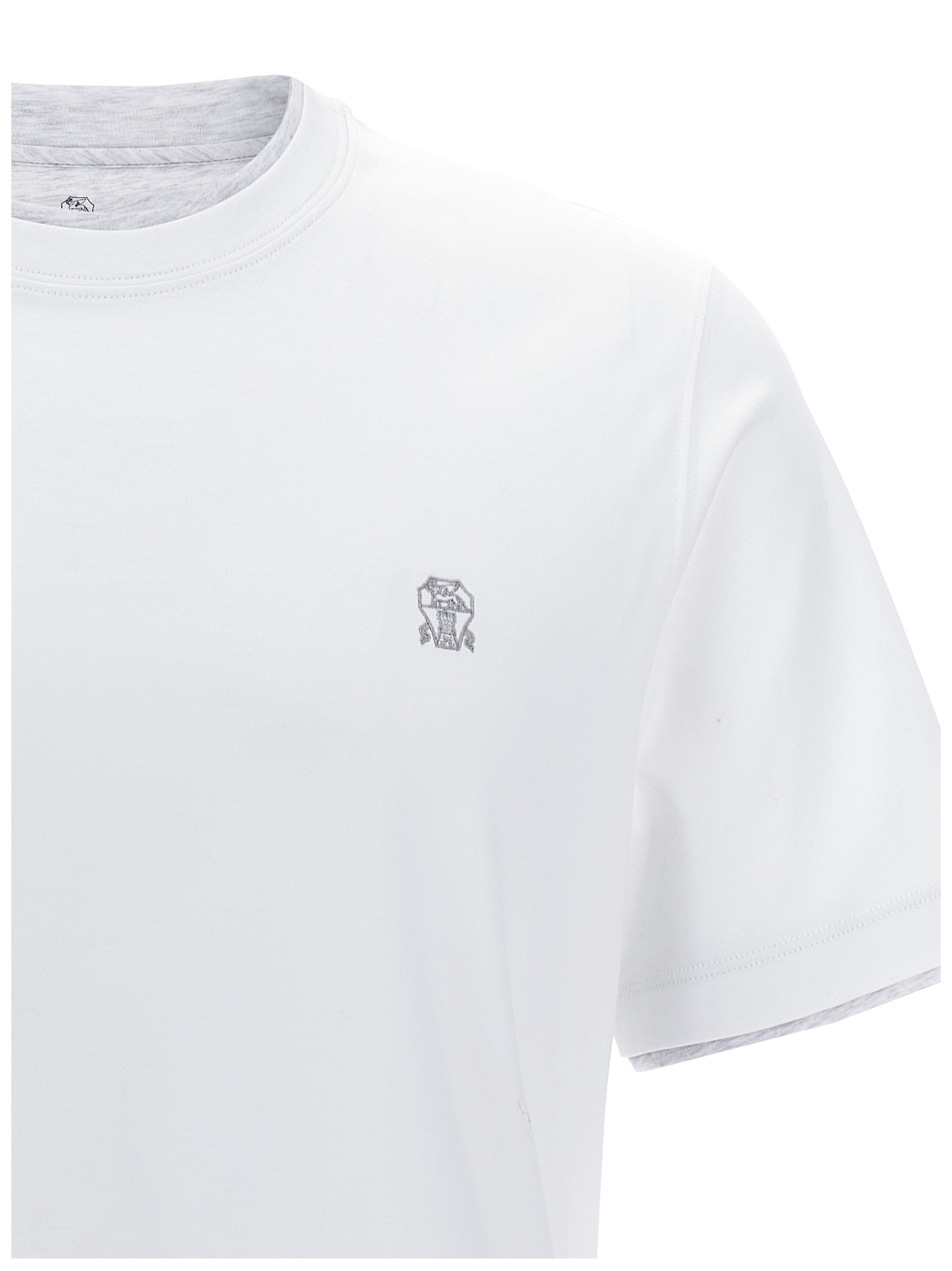 Logo layered T-shirt M0B137427GCA819 (Brunello Cucinelli / Tシャツ・カットソー ) | Brunello Cucinelli (ブルネロ・クチネリ)(2)