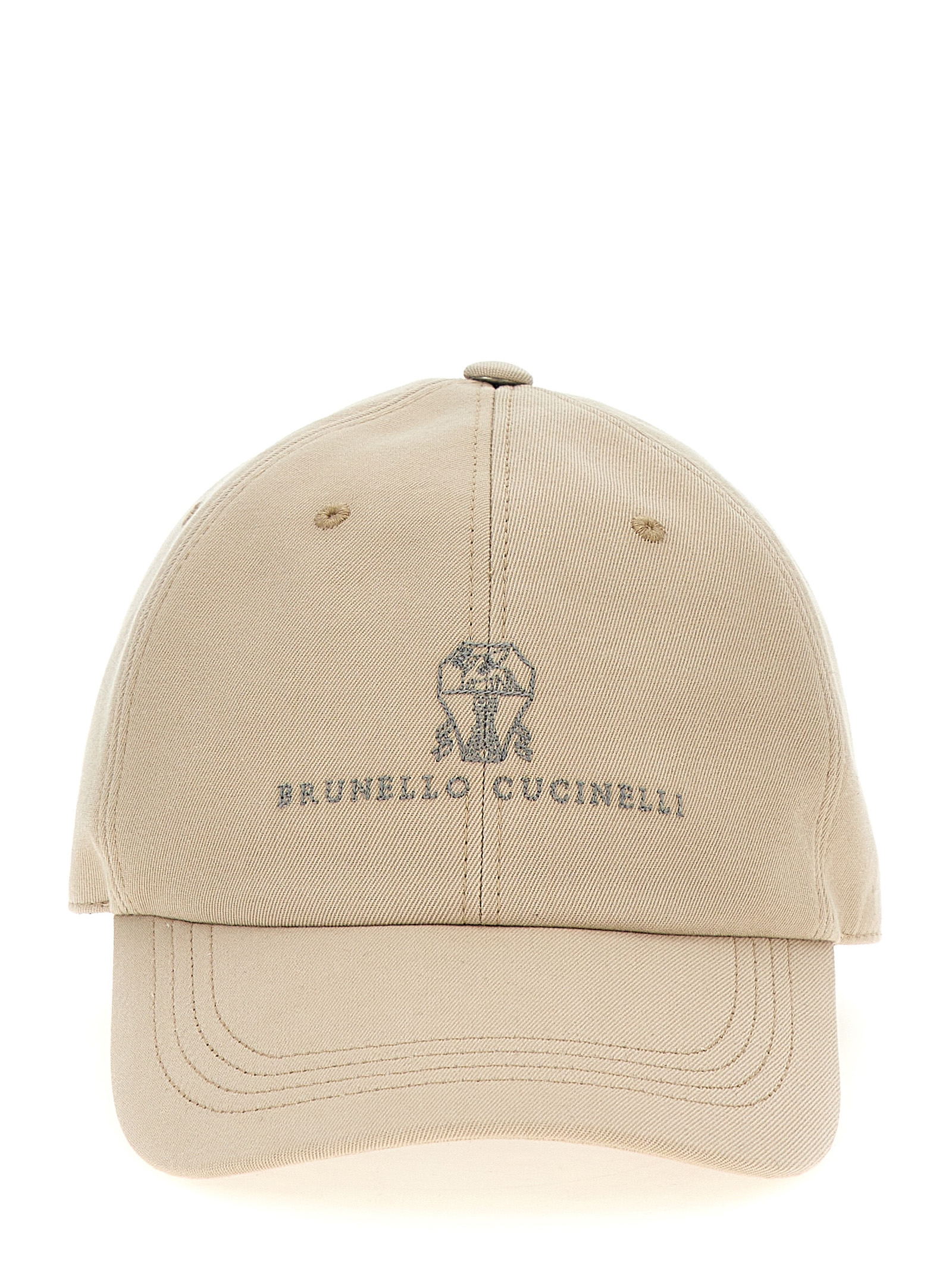 Logo embroidery cap M252D9850CPK57 (Brunello Cucinelli / 帽子 ) | Brunello Cucinelli (ブルネロ・クチネリ)