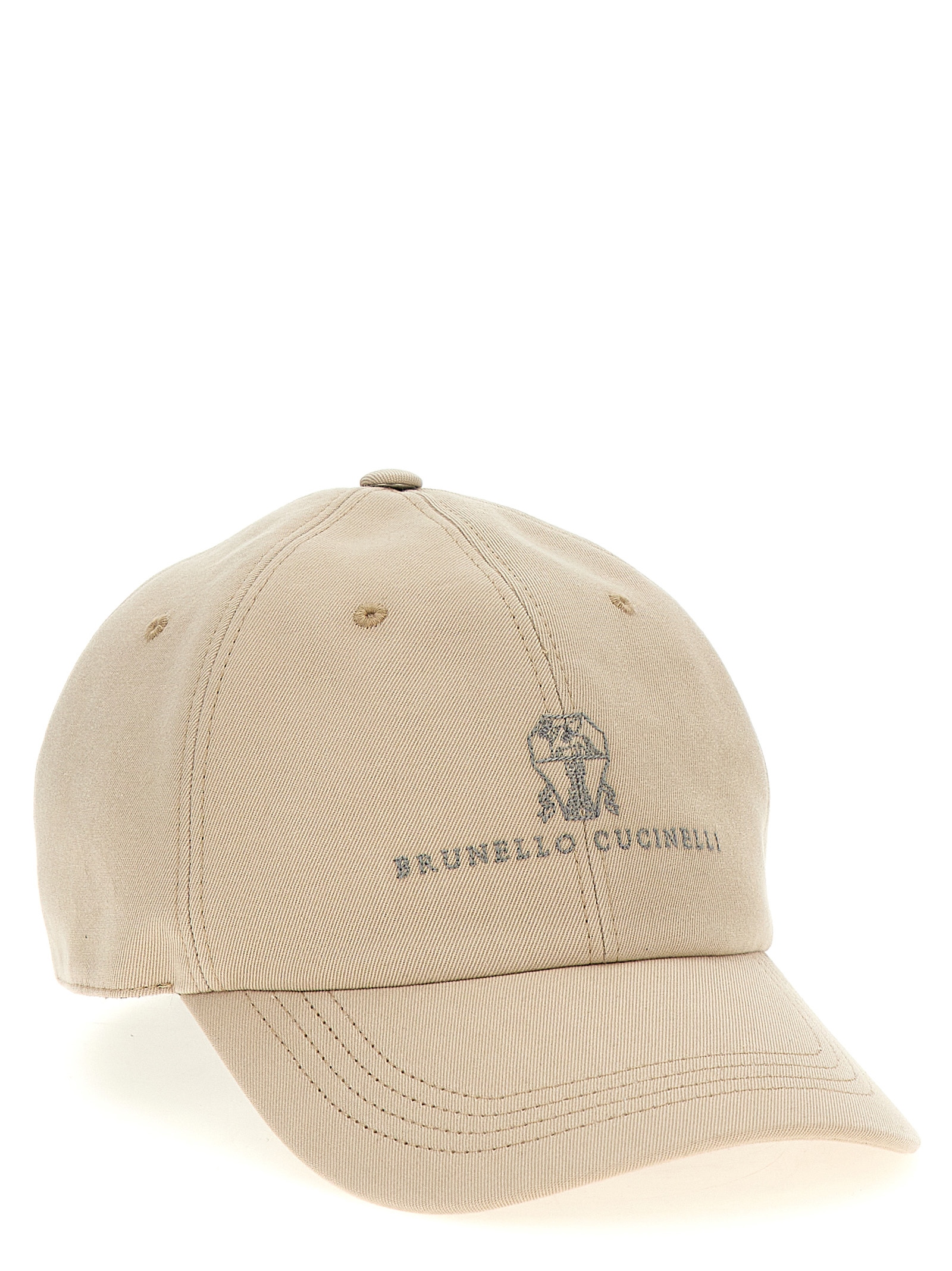 Logo embroidery cap M252D9850CPK57 (Brunello Cucinelli / 帽子 ) | Brunello Cucinelli (ブルネロ・クチネリ)(1)