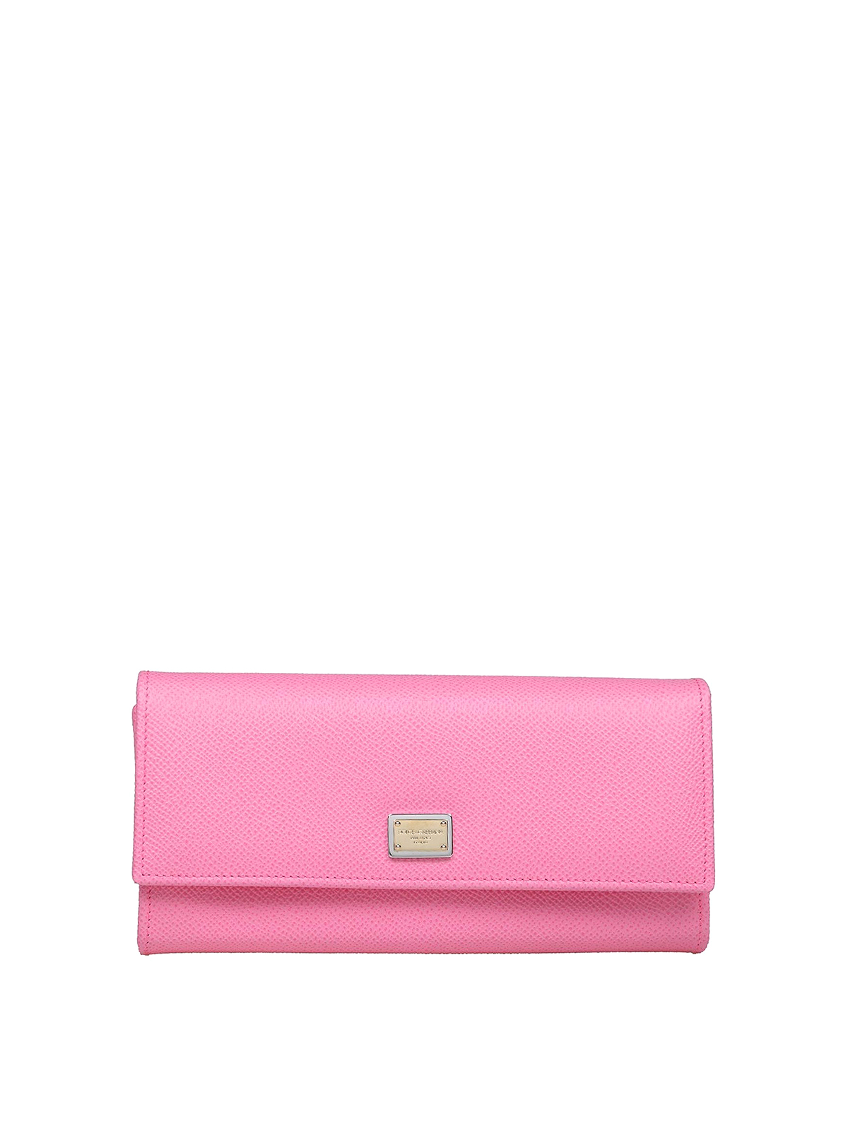 Leather wallet with logoed plate BI0087A100180424 (Dolce & Gabbana / 財布・カードケース ) | Dolce & Gabbana (ドルチェガッバーナ)