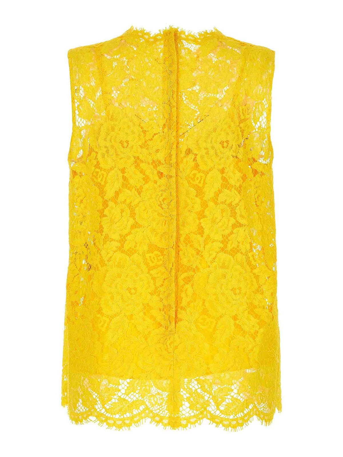 Floral Lace Top Back Zip F73G9THLM7LA3776 (Dolce & Gabbana / シャツ・ブラウス ) | Dolce & Gabbana (ドルチェガッバーナ)(1)