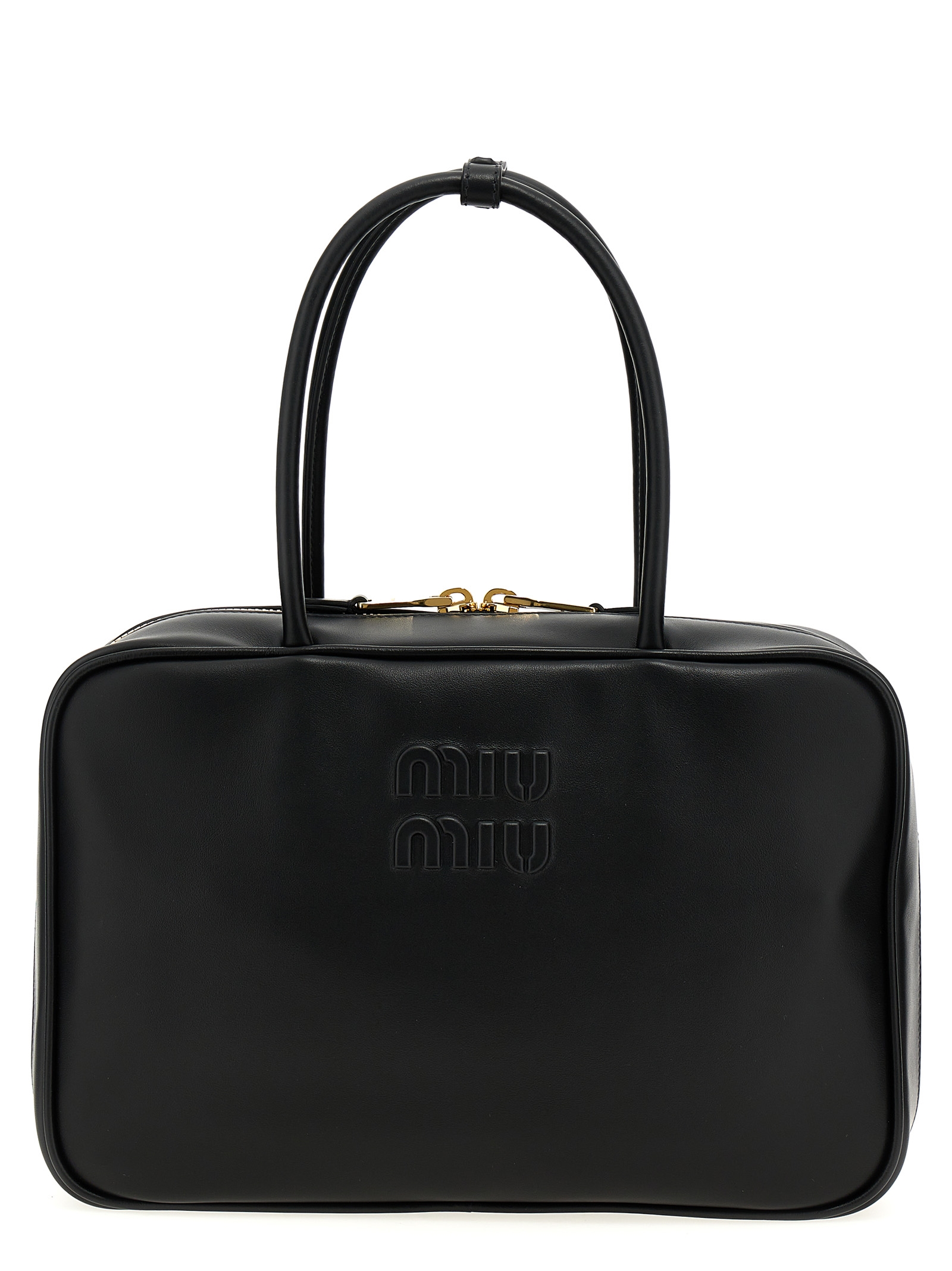 Trunk hand bag 5BB117VMON2CRWF0002 (MIU MIU / ハンドバッグ・ショルダーバッグ ) | MIU MIU (ミュウミュウ)