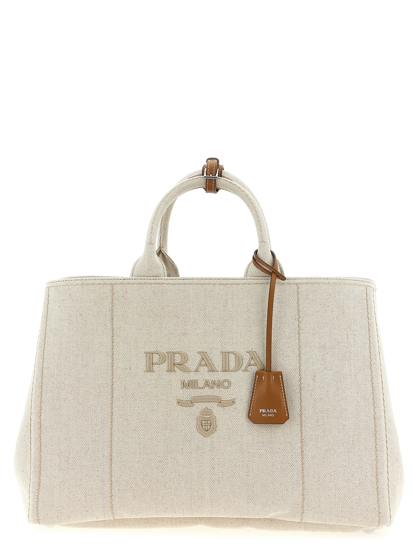 Extra large 'Prada Jardinière' shopping bag 2VG131VOOO2CX9F0018 (Prada / トートバッグ ) | Prada (プラダ)