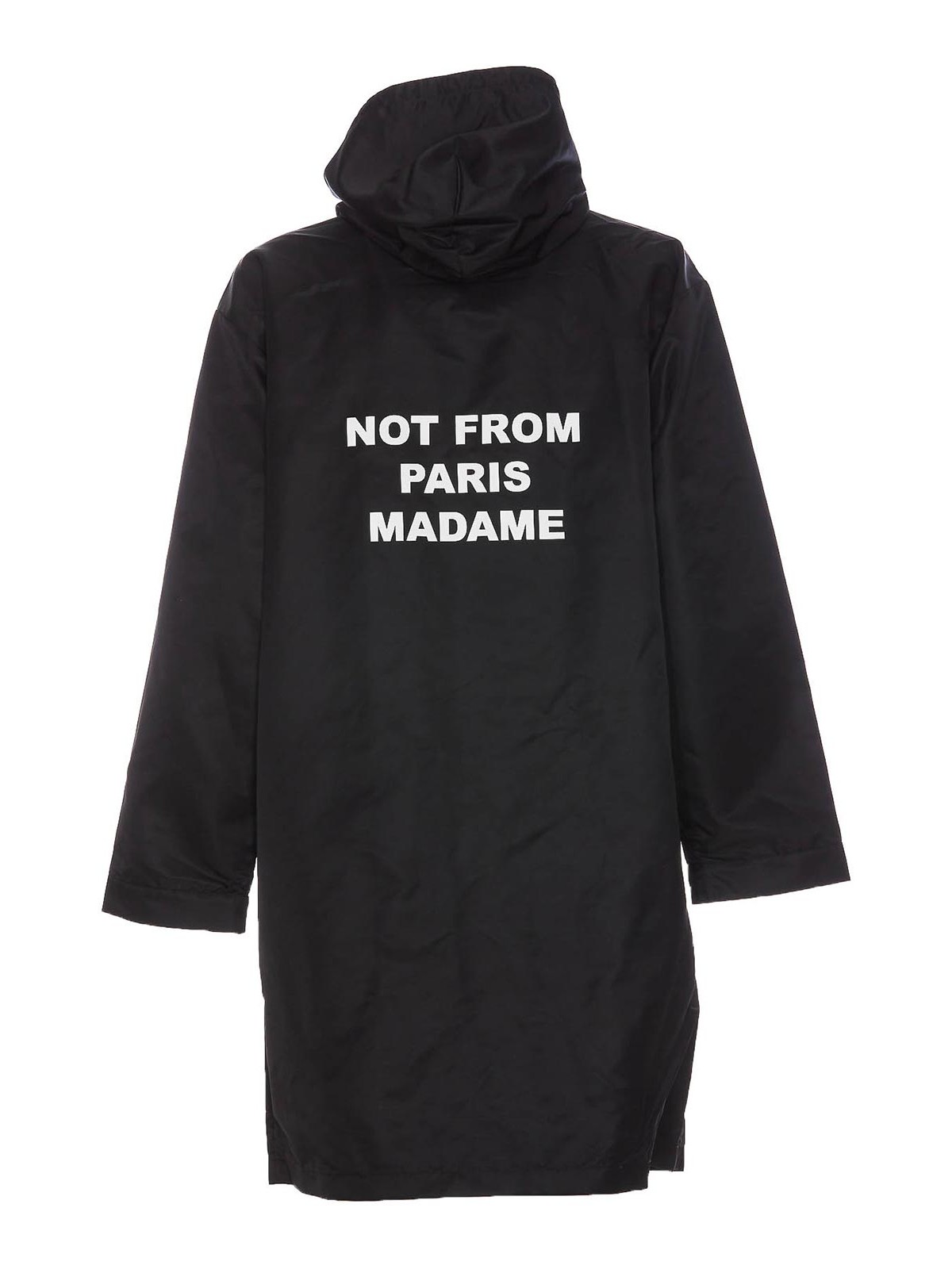 Slogan Parka CT130PA014BL (Drôle De Monsieur / コート・ダウン ) | Drôle De Monsieur (ドロールドムッシュ)(1)