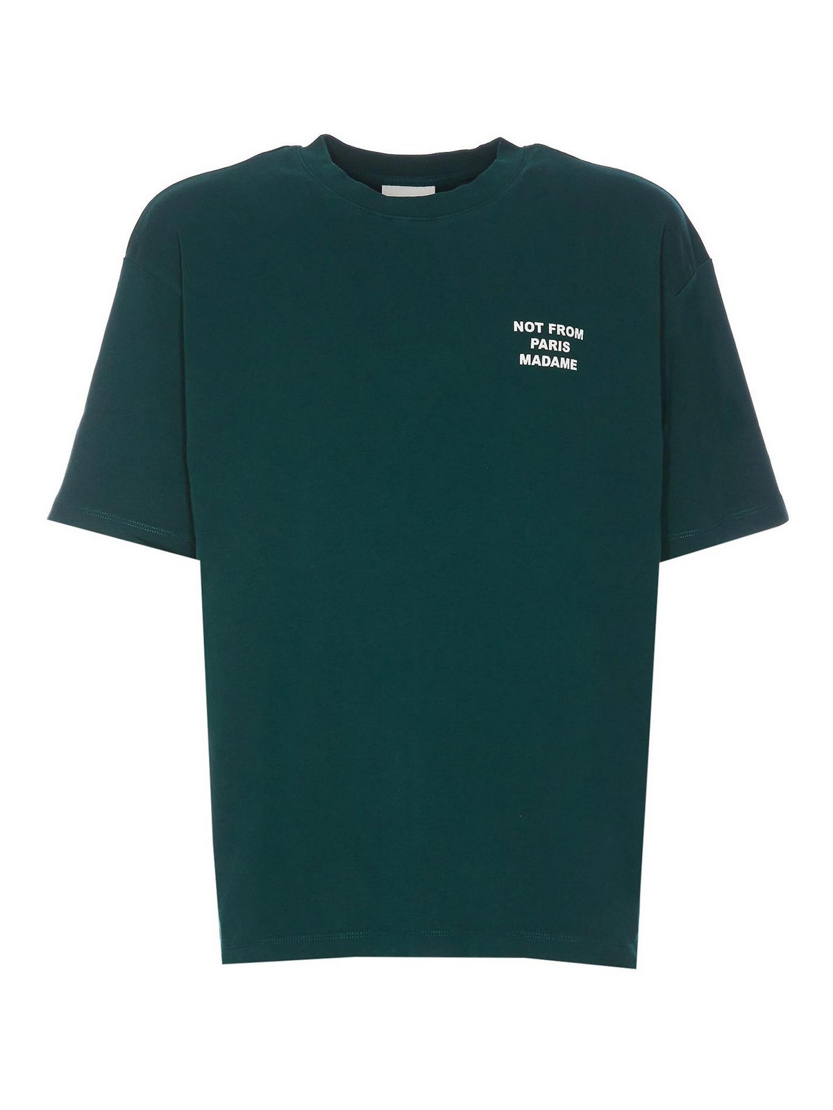 Slogan T-Shirt TS203CO002DGN (Drôle De Monsieur / Tシャツ・カットソー ) | Drôle De Monsieur (ドロールドムッシュ)