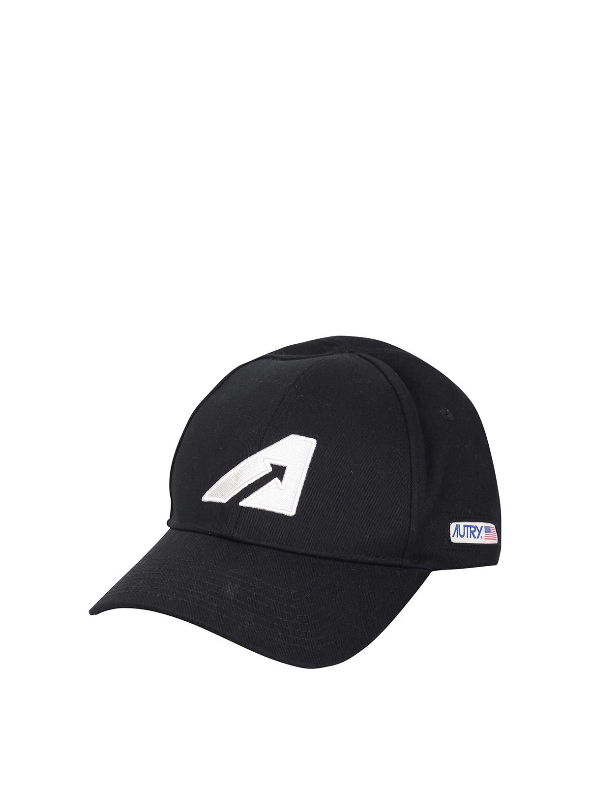 Black baseball hat with embroidered logo ACPU49BK (AUTRY / 帽子 ) | AUTRY (オートリー)