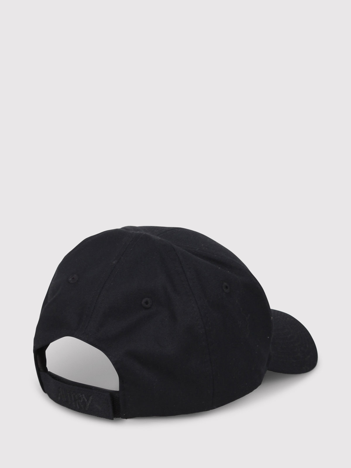 Black baseball hat with embroidered logo ACPU49BK (AUTRY / 帽子 ) | AUTRY (オートリー)(1)