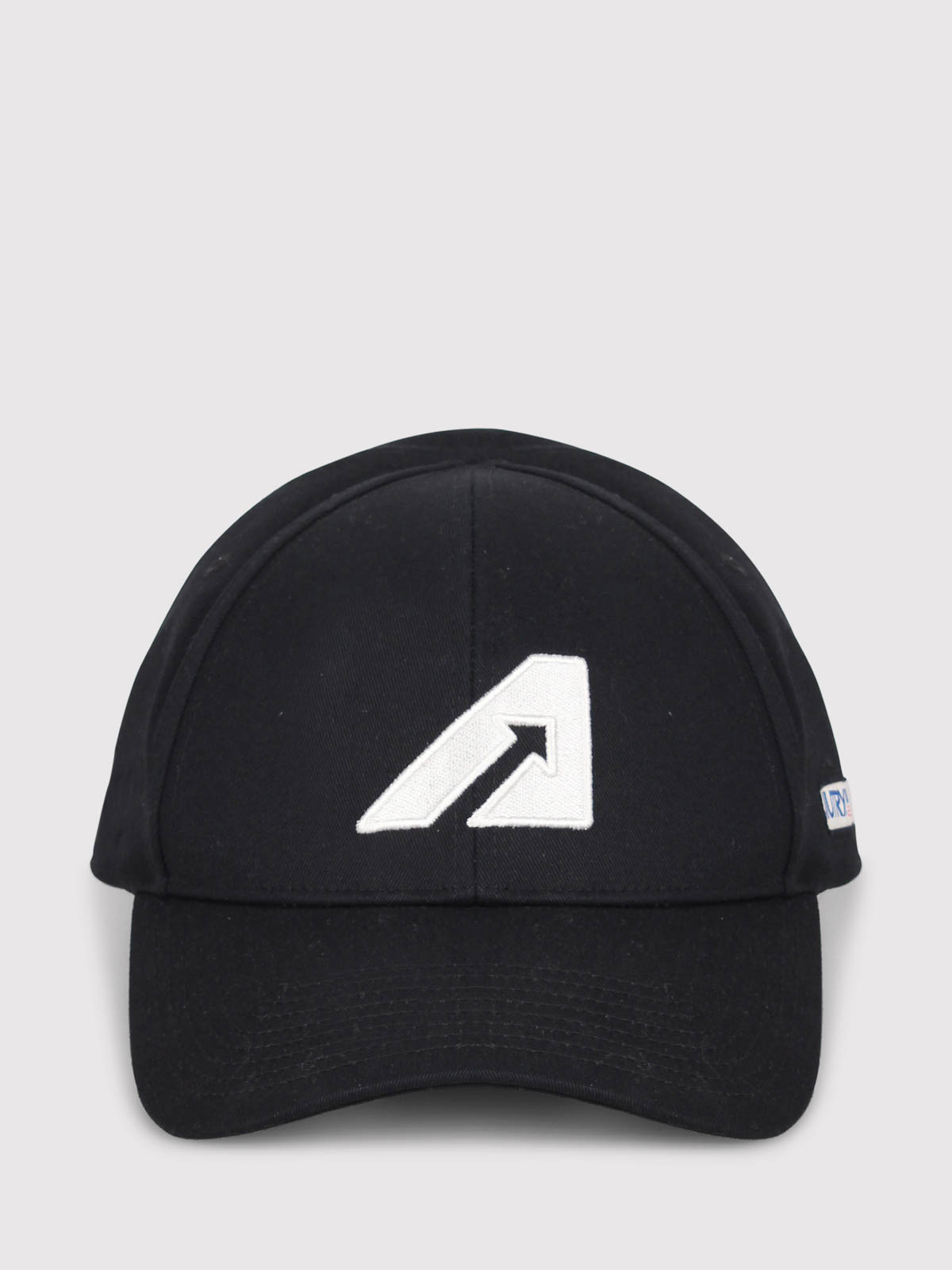 Black baseball hat with embroidered logo ACPU49BK (AUTRY / 帽子 ) | AUTRY (オートリー)(2)