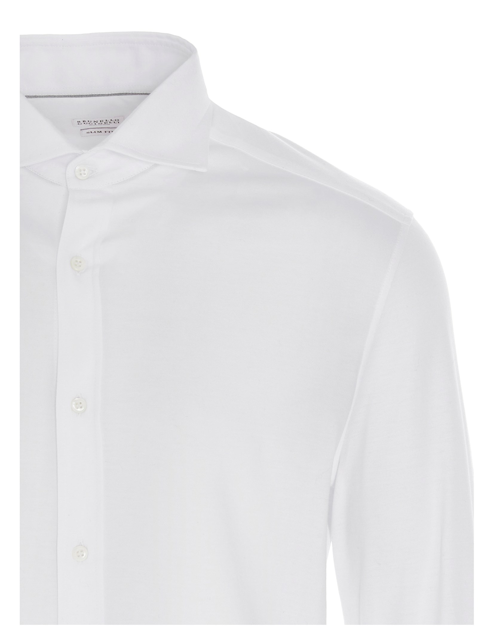 Basic cotton shirt MTS406686C159 (Brunello Cucinelli / シャツ・ブラウス ) | Brunello Cucinelli (ブルネロ・クチネリ)(3)