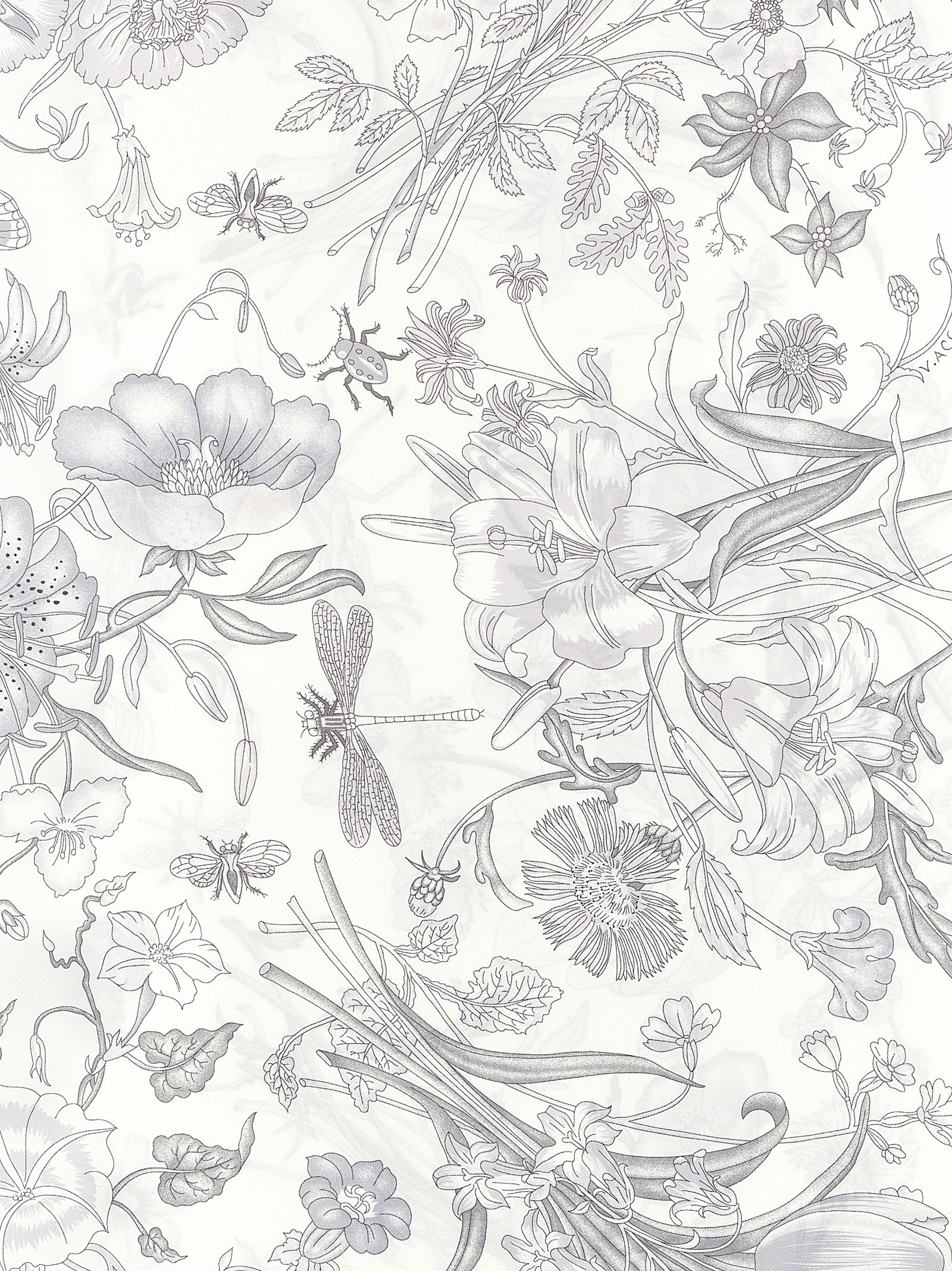'Flora' scarf 8244463G0019062 (GUCCI / スカーフ・マフラー ) | GUCCI (グッチ)(2)