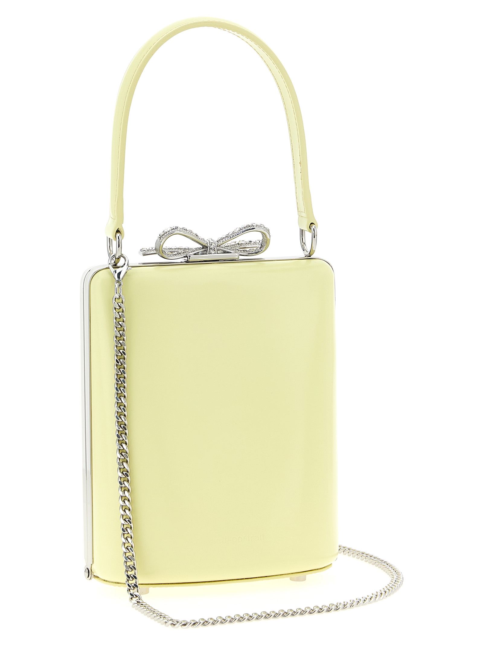'Yellow leather bag' handbag PF25325YYELLOW (self-portrait / ハンドバッグ・ショルダーバッグ ) | self-portrait (セルフ・ポートレイト)(1)