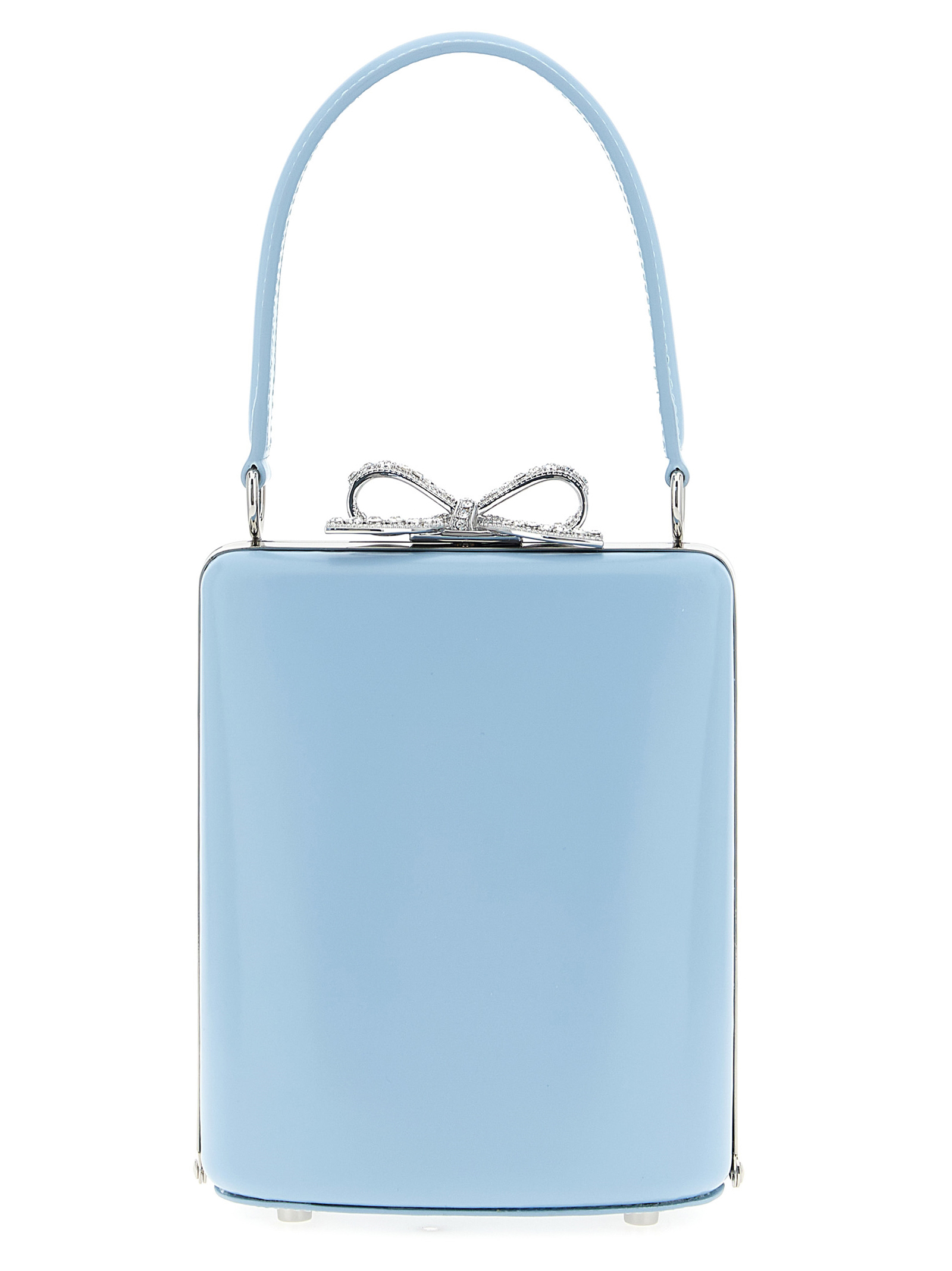 'Blue leather bag' handbag PF25325BLBLUE (self-portrait / ハンドバッグ・ショルダーバッグ ) | self-portrait (セルフ・ポートレイト)