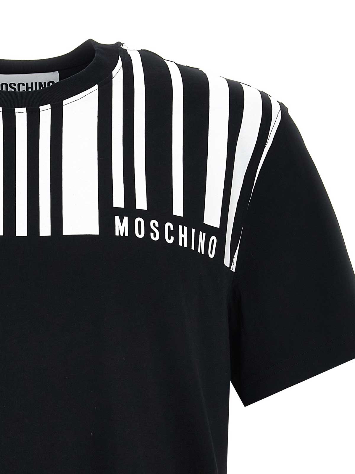 Contrast Print T-Shirt 071252411555 (MOSCHINO / Tシャツ・カットソー ) | MOSCHINO (モスキーノ)(2)