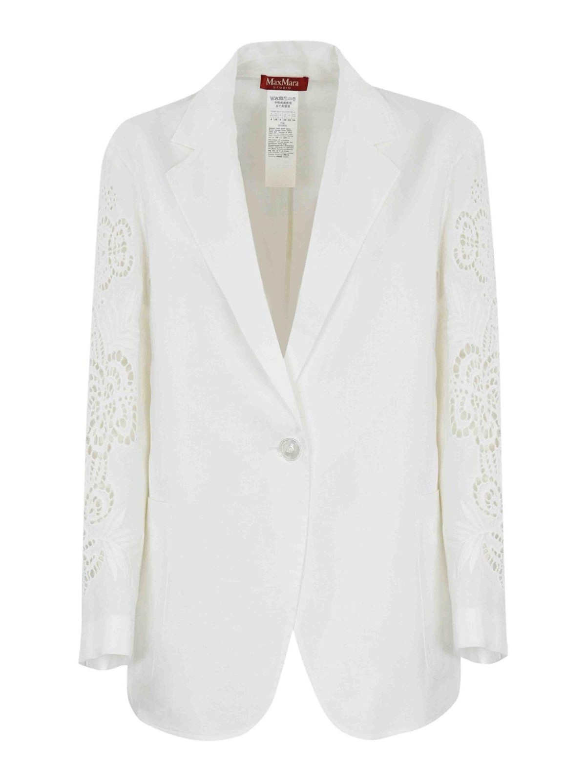 Angiza Linen Canvas Jacket 2516041012600000 (Max Mara Studio / ブレザー・ジャケット ) | Max Mara Studio (マックスマーラ ステュディオ)