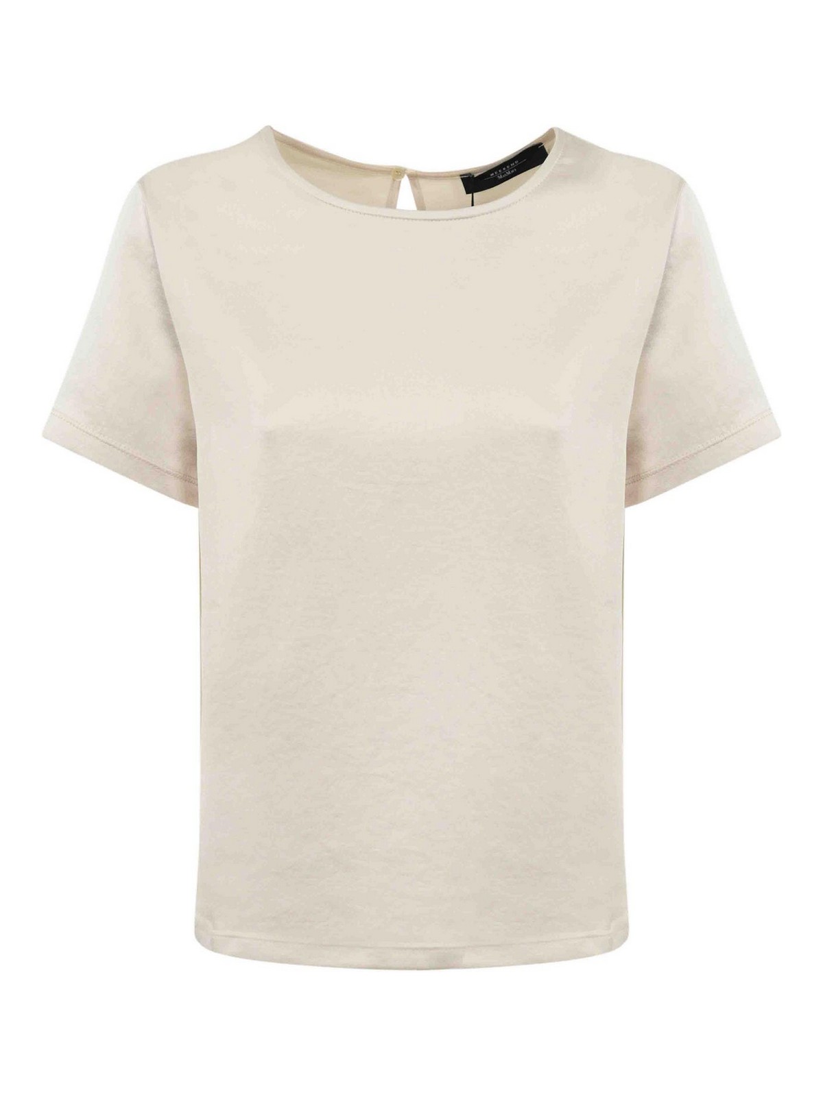 Amburgo T-Shirt In Satin And Jersey 2515941051600000 (Weekend Max Mara / Tシャツ・カットソー ) | Weekend Max Mara (ウィークエンド マックスマーラ)