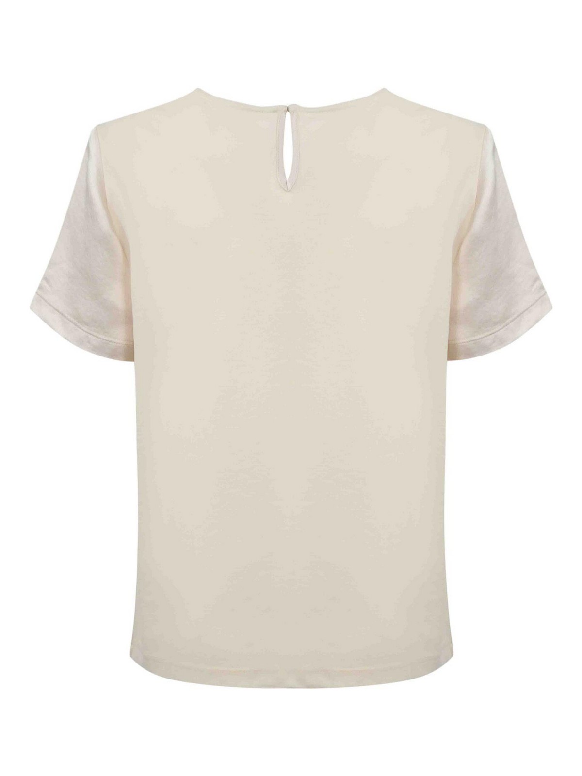 Amburgo T-Shirt In Satin And Jersey 2515941051600000 (Weekend Max Mara / Tシャツ・カットソー ) | Weekend Max Mara (ウィークエンド マックスマーラ)(1)