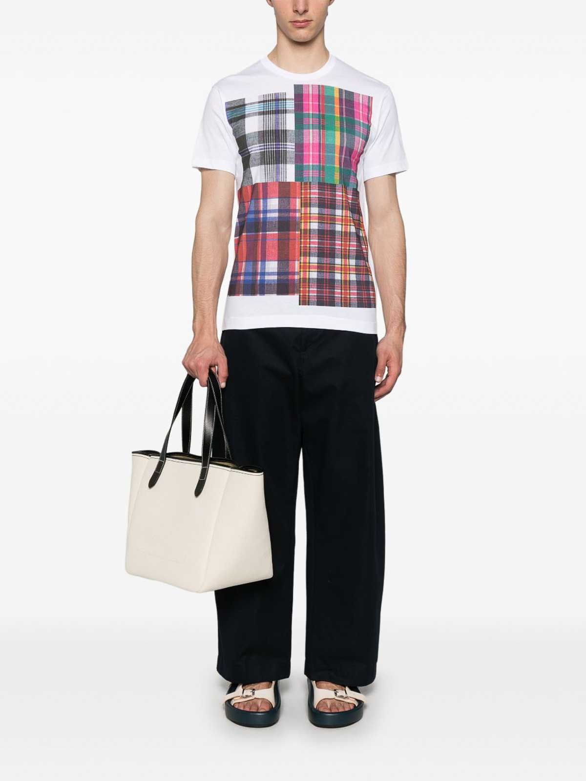 T-shirt with printing FOT0070511WHITECHECK (Comme Des Garçons / Tシャツ・カットソー ) | Comme Des Garçons (コムデギャルソン)(2)