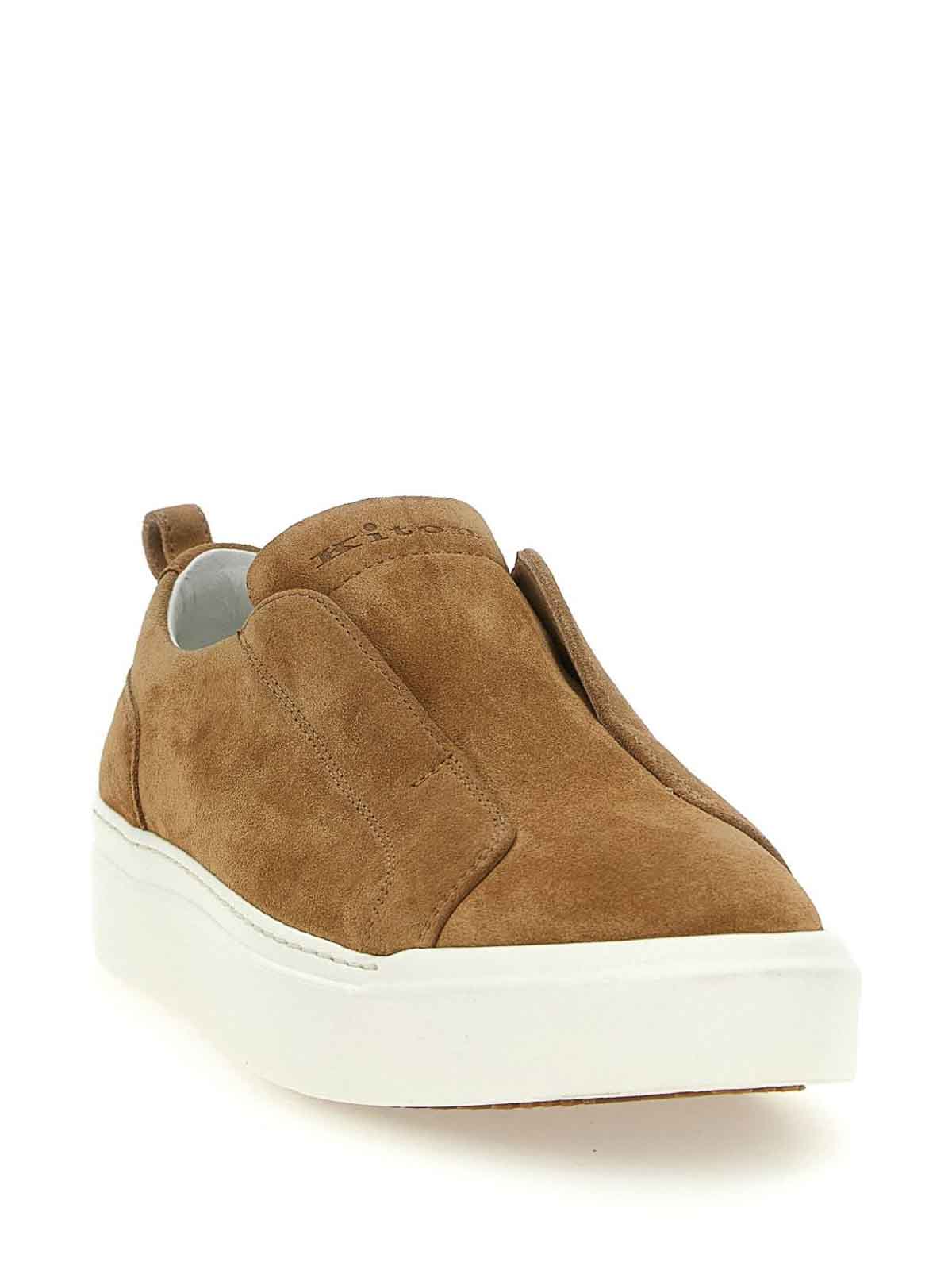 Sneakers in suede leather USSA279N0120407003 (Kiton / スニーカー ) | Kiton (キートン)(2)