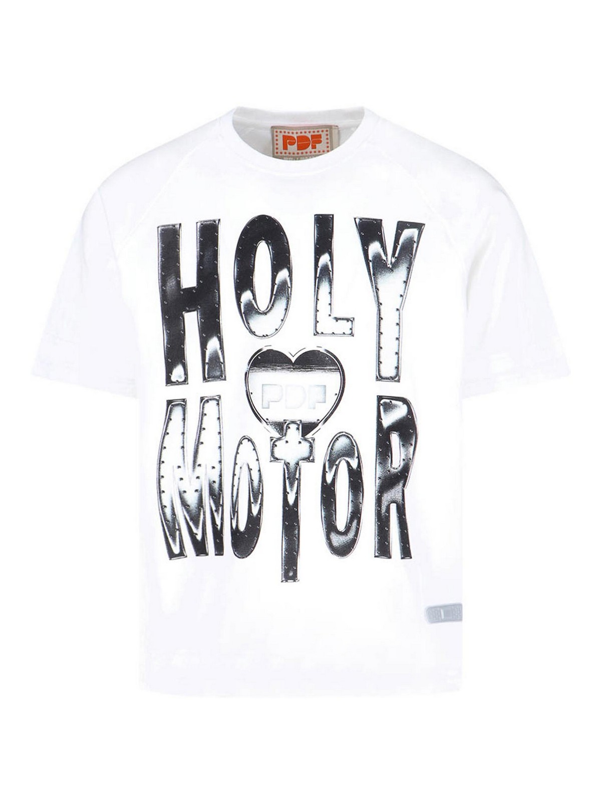 T-Shirt DFM54010TJ101PXWHITEHOLYMOTOR (PDF / Tシャツ・カットソー ) | PDF (プロジェクト ドメニコ フォルミケッティ)
