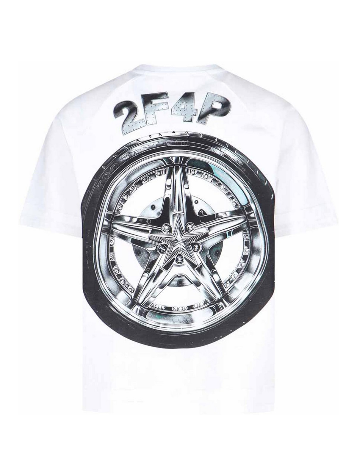 T-Shirt DFM54010TJ101PXWHITEHOLYMOTOR (PDF / Tシャツ・カットソー ) | PDF (プロジェクト ドメニコ フォルミケッティ)(1)