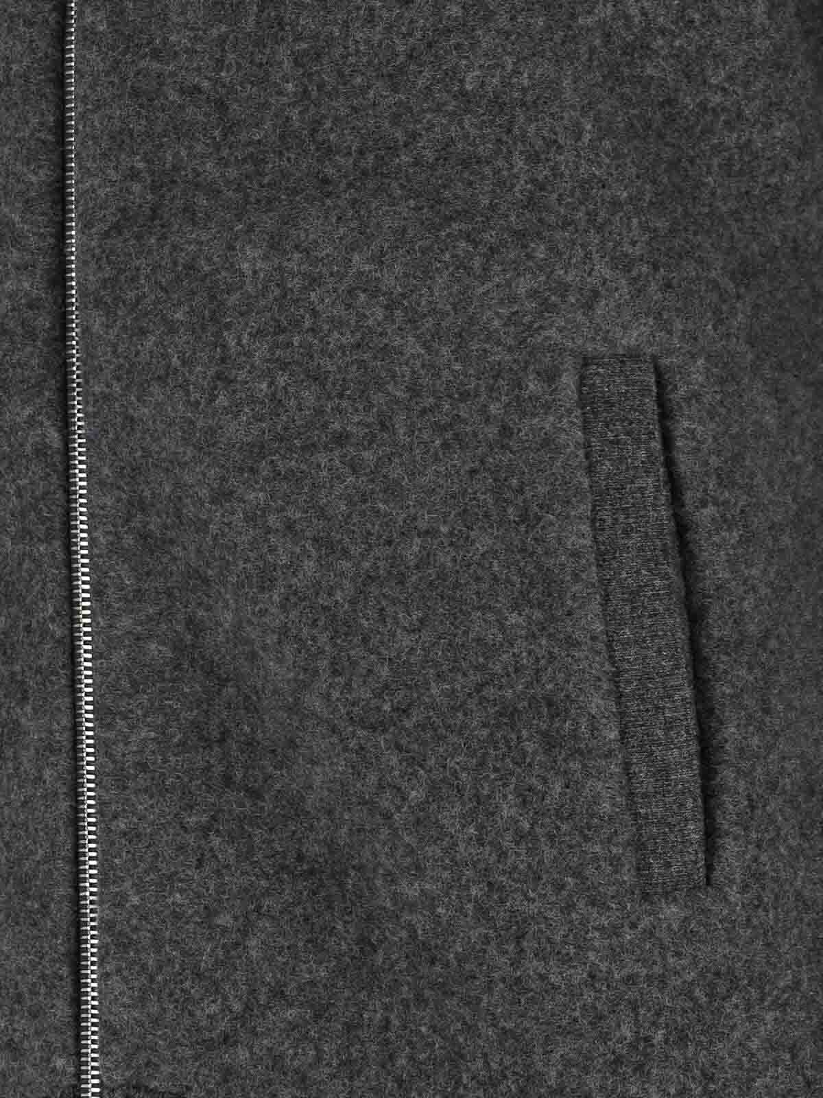 Giacca Zip In Lana MJT526AJ0100015 (Thom Browne / カジュアルジャケット ) | Thom Browne (トム・ブラウン)(4)