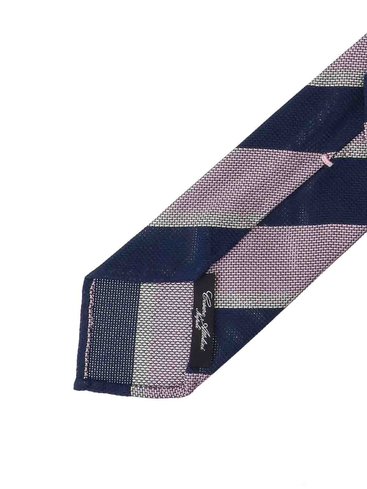 Silk stripe tie AT350004 (Cesare Attolini / ネクタイ ) | Cesare Attolini (チェザーレ アットリーニ)(1)