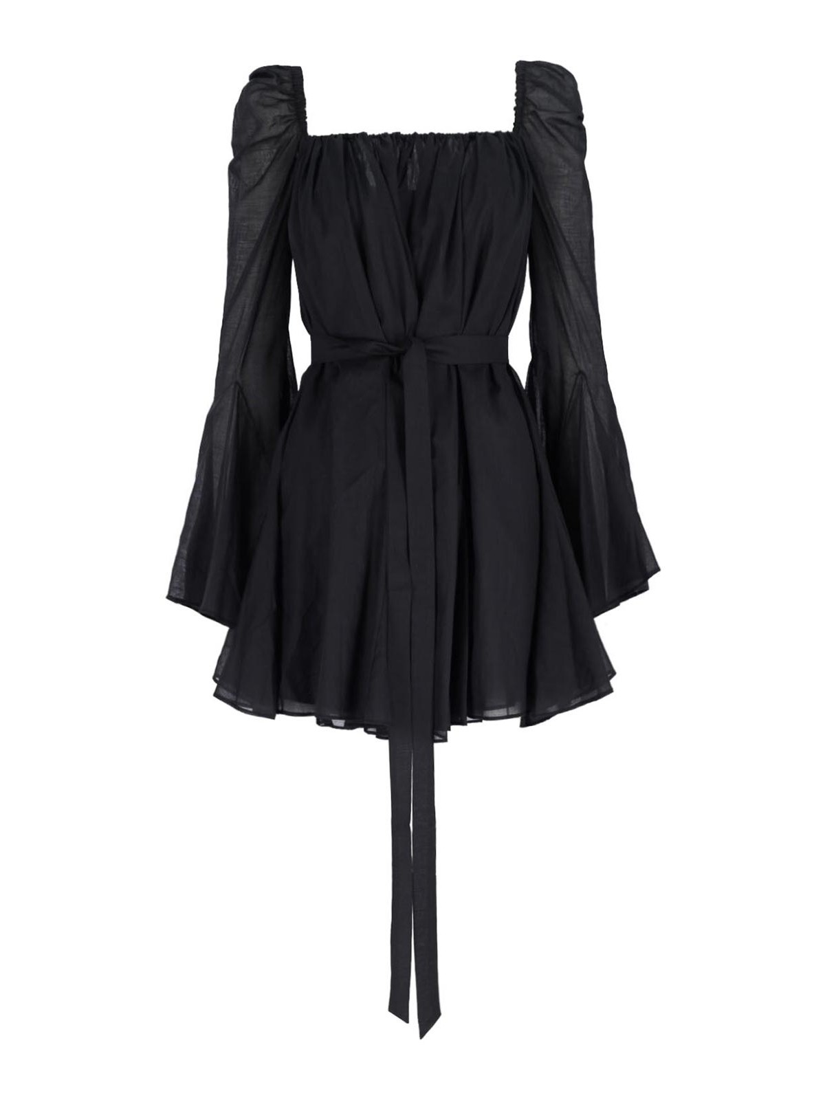 ワンピース THE ANDAMANE DRESS (T170113ATJP073) THE ANDAMANE SS25 'Venere' dress (T170113ATJP073 BLACK