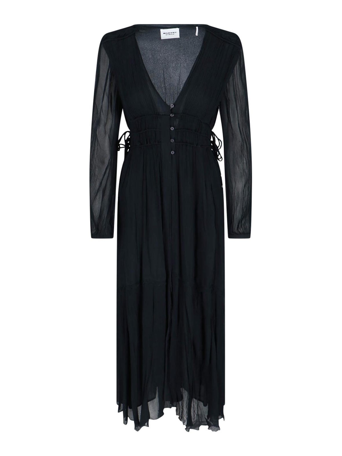 Draped maxi dress RO0668FAC1J07E01BK (Isabel Marant Étoile / ワンピース・ドレス・オールインワン ) | Isabel Marant Étoile (イザベル マラン エトワール)