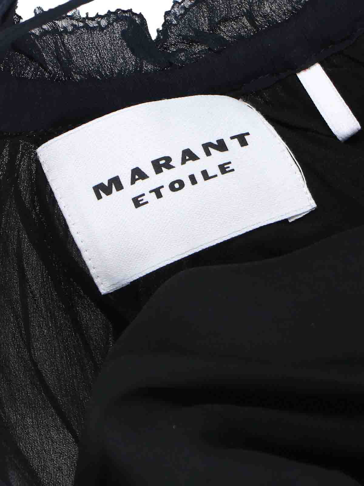 Maxi drapes dress RO0669FAC1J07E01BK (Isabel Marant Étoile / ワンピース・ドレス・オールインワン ) | Isabel Marant Étoile (イザベル マラン エトワール)(3)
