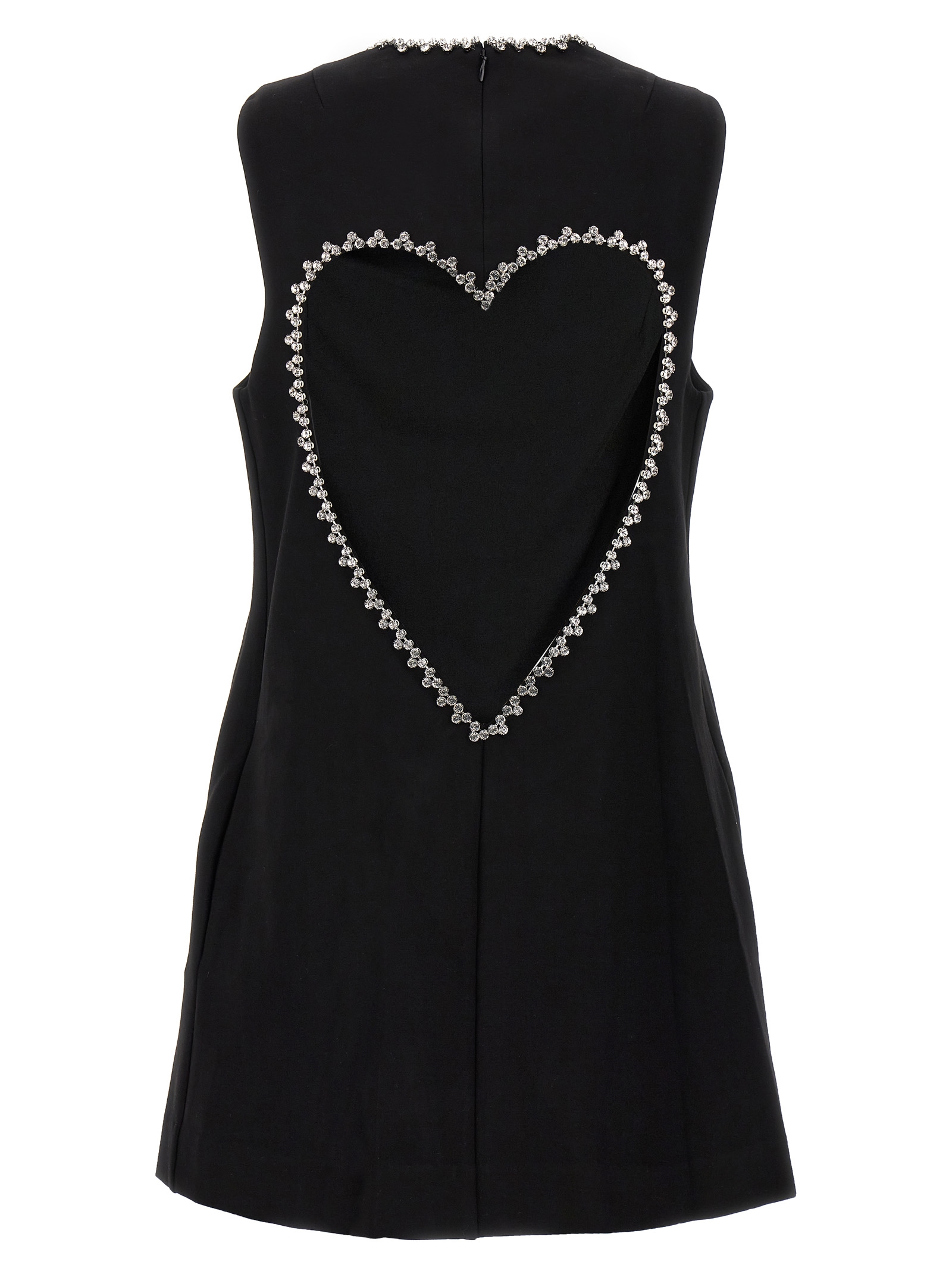 'Crystal Heart Back' dress 0000D07184BLACK (AREA / ワンピース・ドレス・オールインワン ) | AREA (エリア)(1)