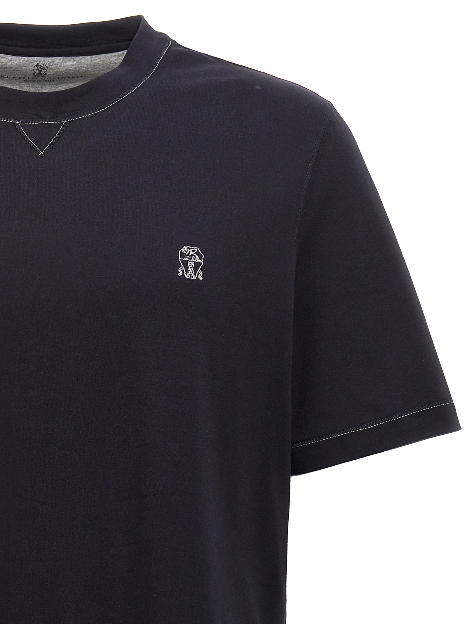 Logo embroidery t-shirt M0B131328GCW361 (Brunello Cucinelli / Tシャツ・カットソー ) | Brunello Cucinelli (ブルネロ・クチネリ)(2)