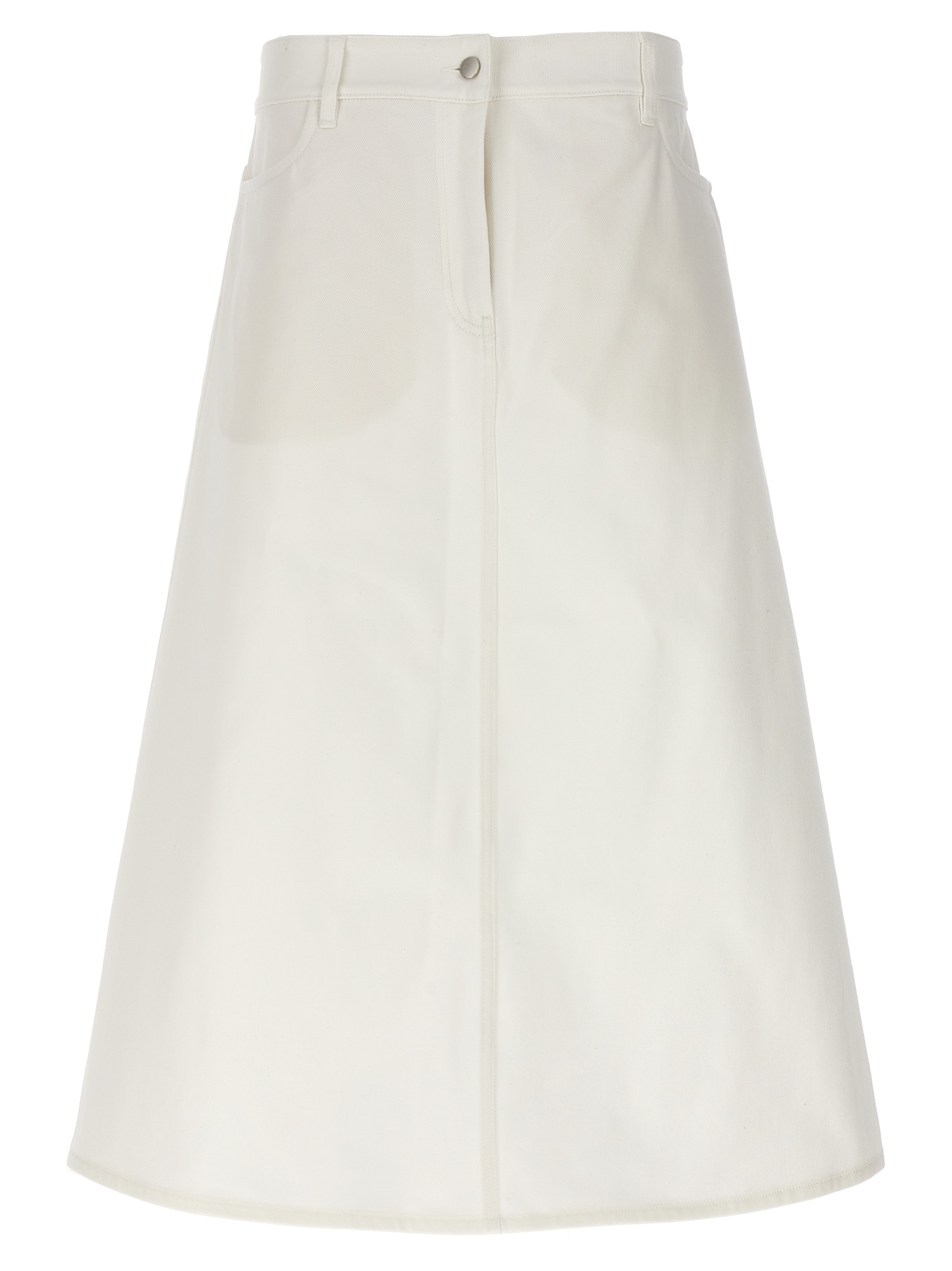 'Baringo' midi skirt BARINGOWHITE (Studio Nicholson / スカート ) | Studio Nicholson (スタジオニコルソン)