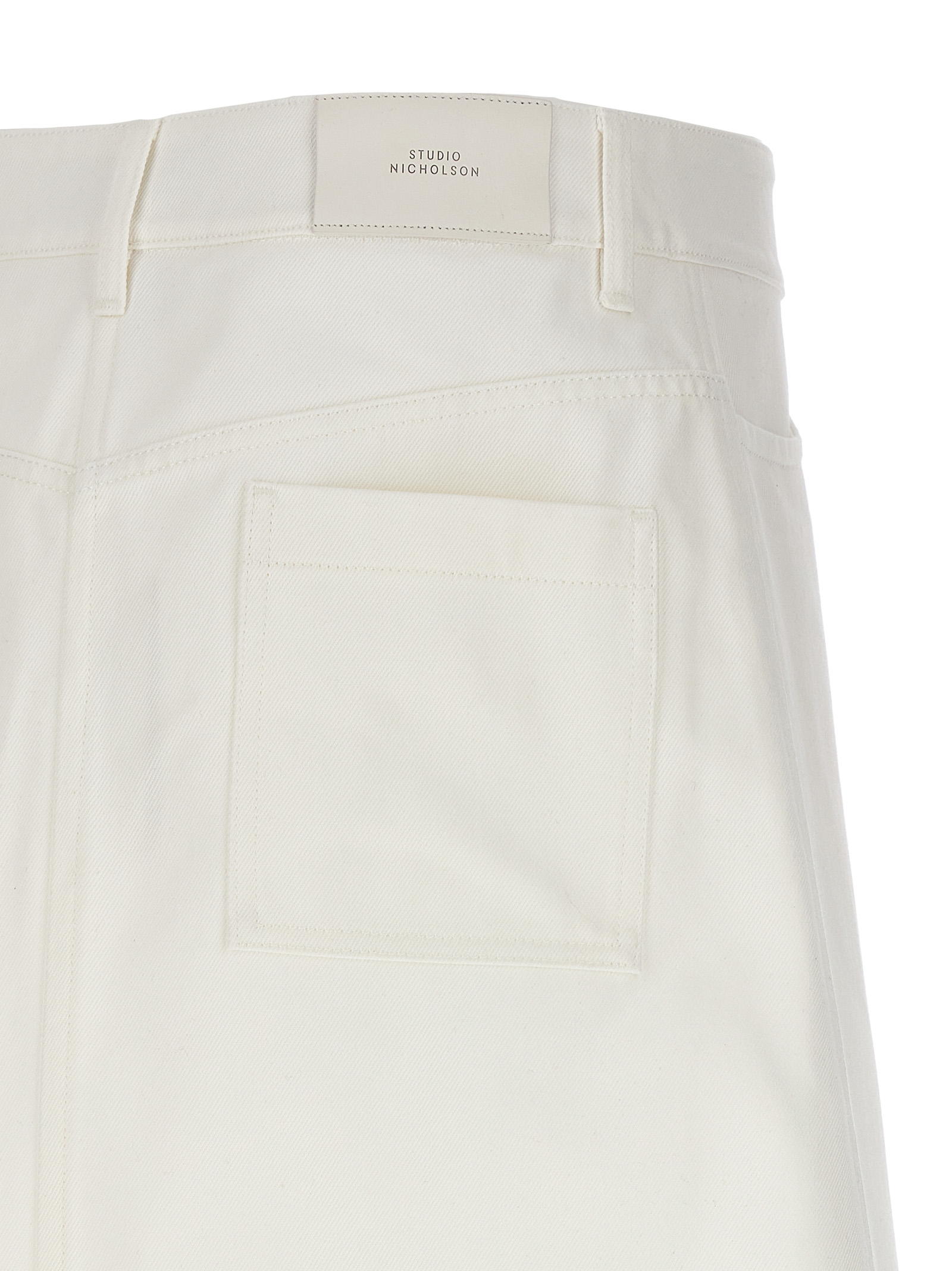 'Baringo' midi skirt BARINGOWHITE (Studio Nicholson / スカート ) | Studio Nicholson (スタジオニコルソン)(3)