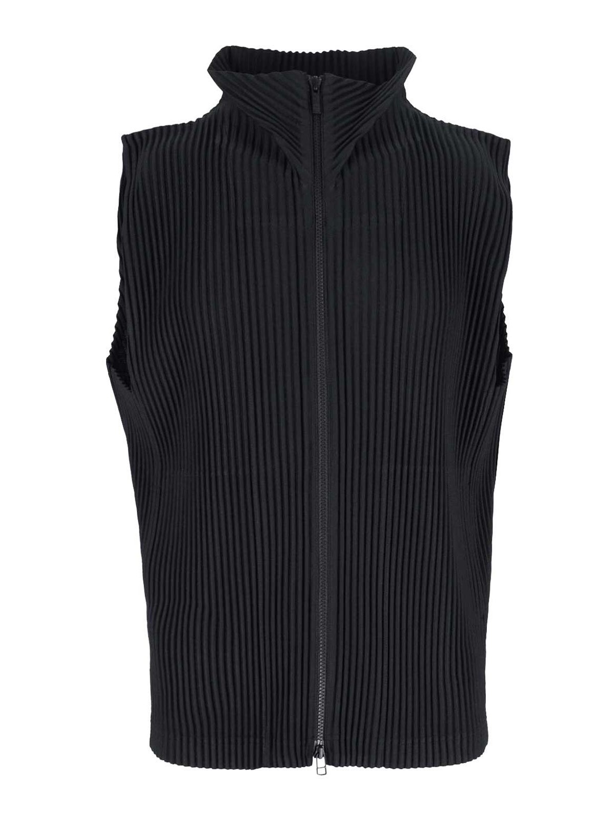 Gilet Plissettato Zip HP56JE11215 (HOMME PLISSÉ ISSEY MIYAKE / カジュアルジャケット・ベスト ) | HOMME PLISSÉ ISSEY MIYAKE (オムプリッセ イッセイ ミヤケ)
