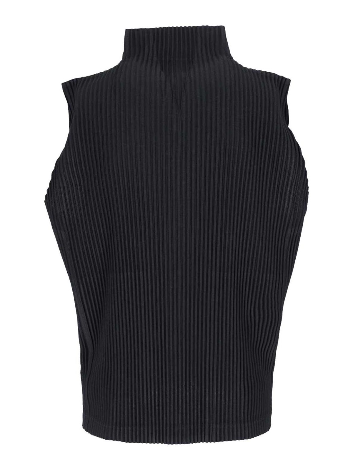 Gilet Plissettato Zip HP56JE11215 (HOMME PLISSÉ ISSEY MIYAKE / カジュアルジャケット・ベスト ) | HOMME PLISSÉ ISSEY MIYAKE (オムプリッセ イッセイ ミヤケ)(1)