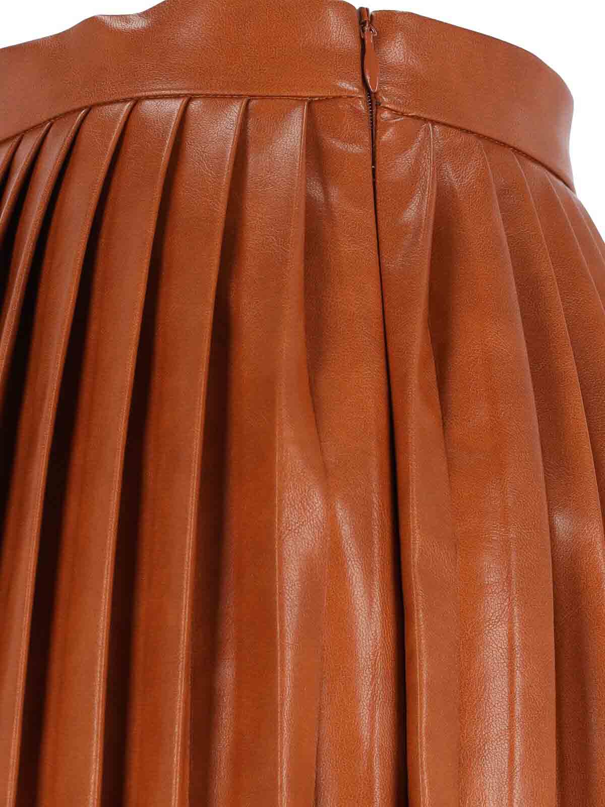 Pleated MIDI skirt S52MA0199M35465188 (MM6 Maison Margiela / スカート ) | MM6 Maison Margiela (エムエムシックス)(4)