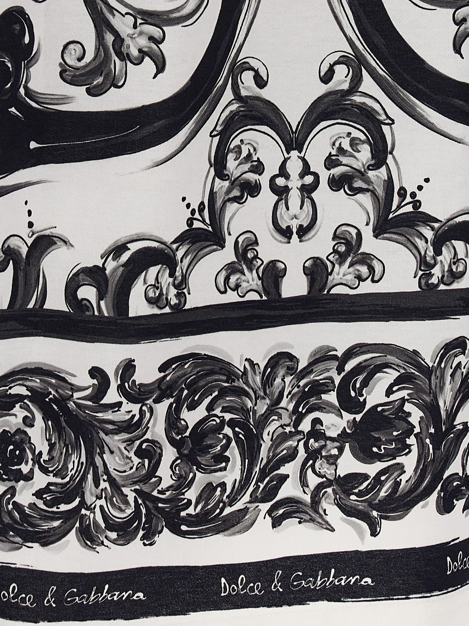 'Maiolica' print T-shirt G8PN9TII7HMHX5DQ (Dolce & Gabbana / Tシャツ・カットソー ) | Dolce & Gabbana (ドルチェガッバーナ)(3)