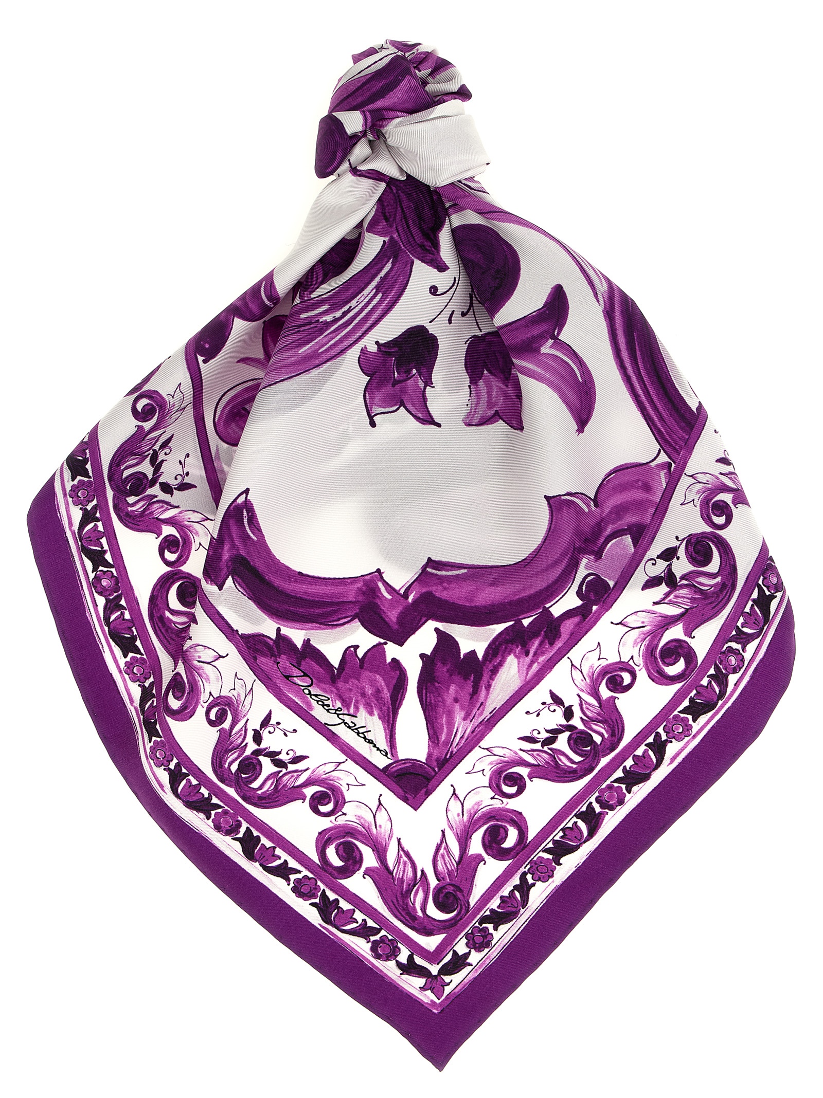 'Maiolica' print scarf FN093RGDAOYHP3OO (Dolce & Gabbana / スカーフ・マフラー ) | Dolce & Gabbana (ドルチェガッバーナ)