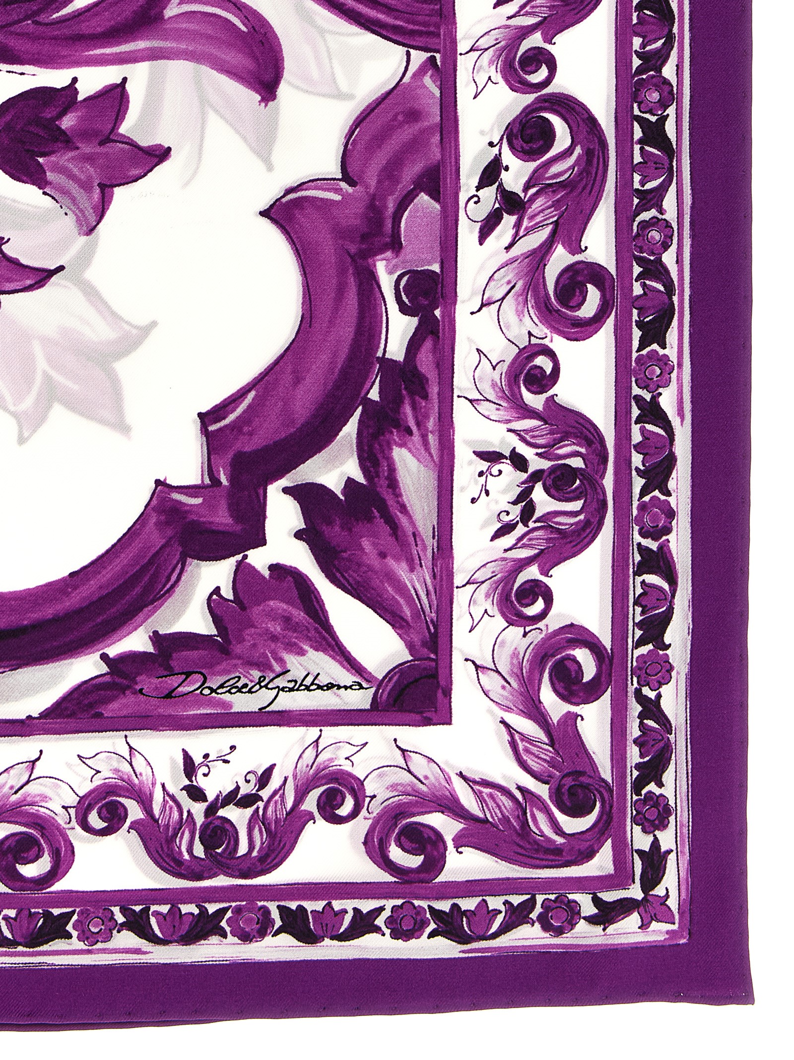 'Maiolica' print scarf FN093RGDAOYHP3OO (Dolce & Gabbana / スカーフ・マフラー ) | Dolce & Gabbana (ドルチェガッバーナ)(1)