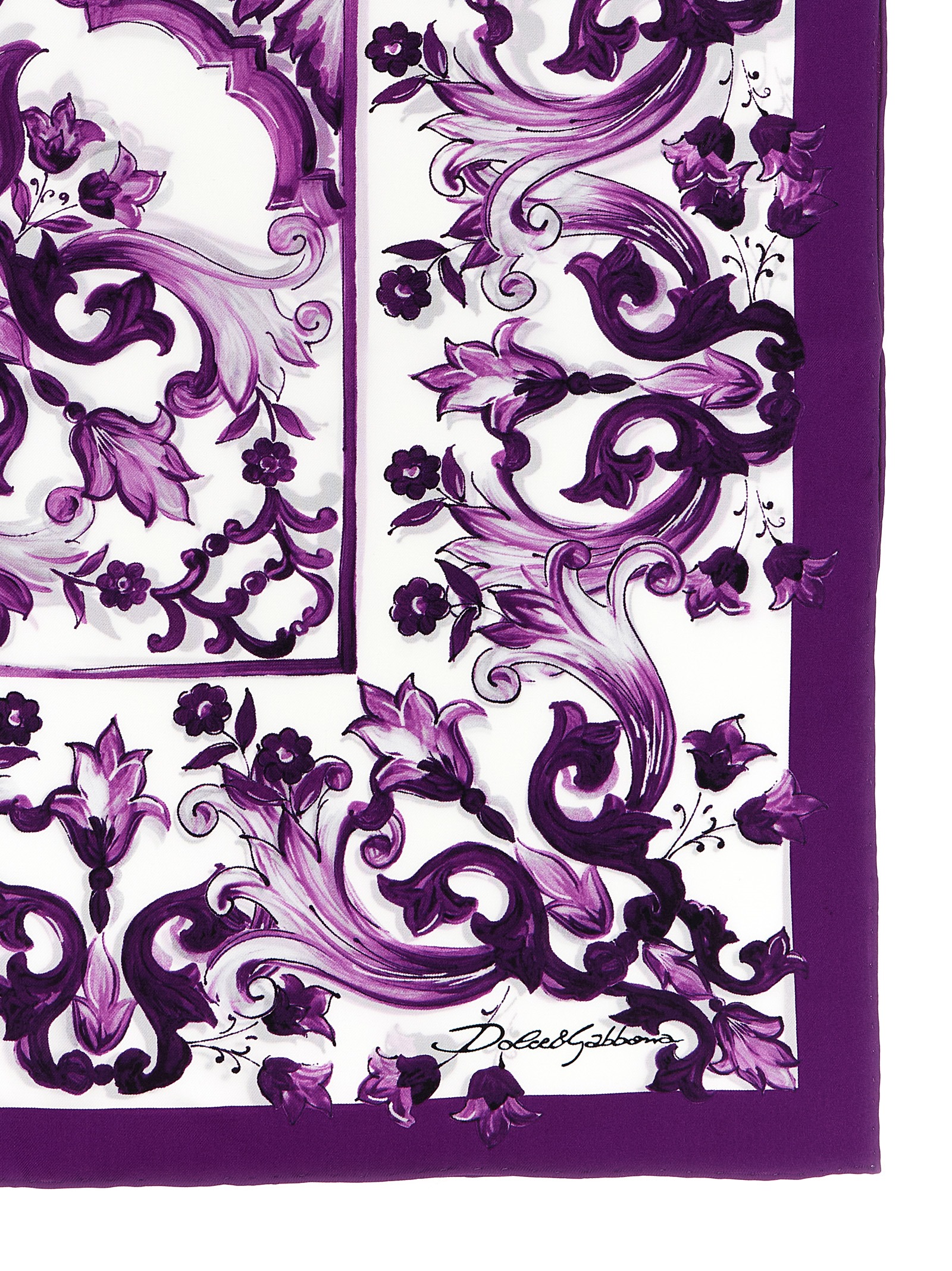 'Maiolica' print scarf FN092RGDAOYHP3ON (Dolce & Gabbana / スカーフ・マフラー ) | Dolce & Gabbana (ドルチェガッバーナ)(1)